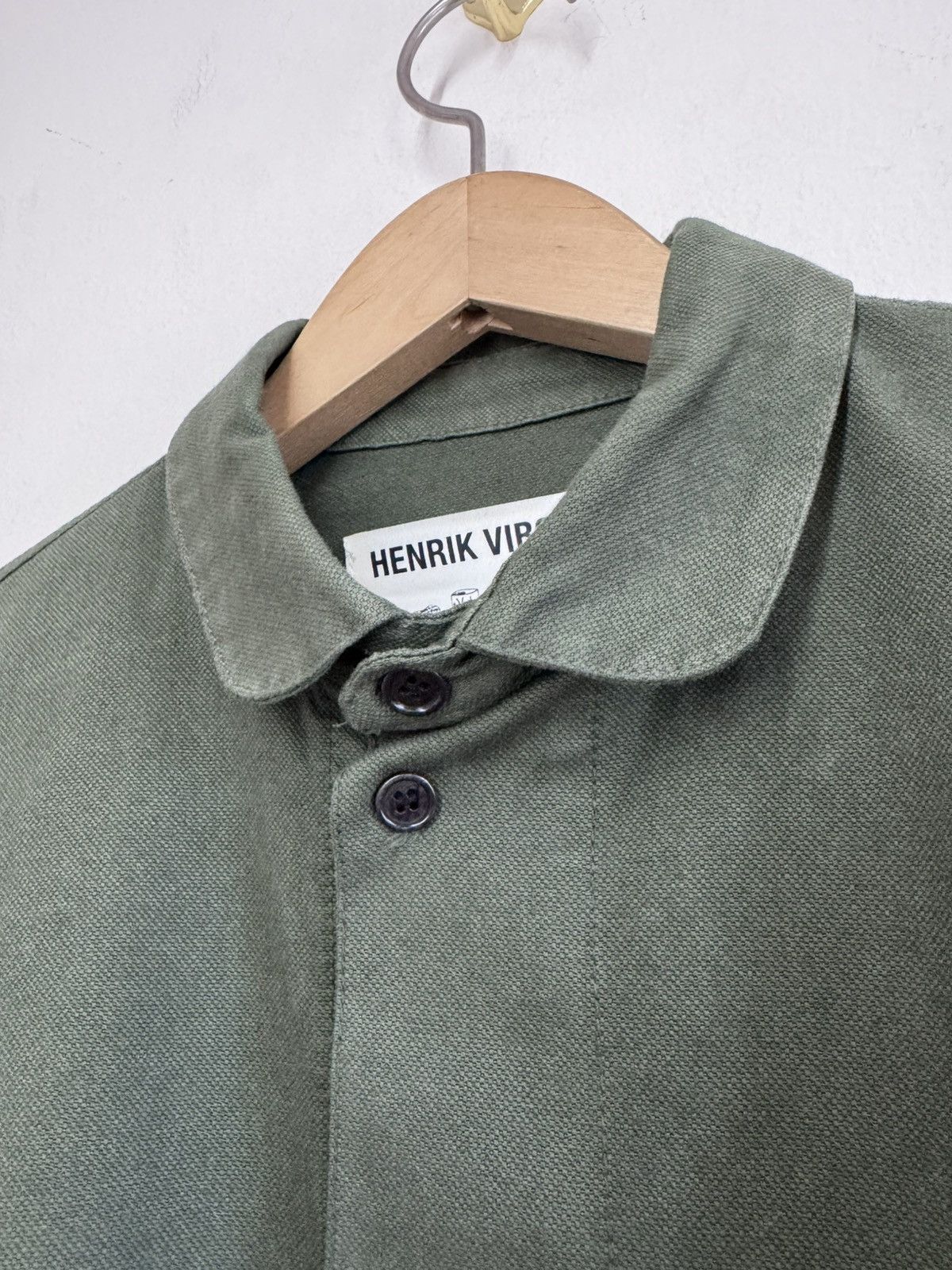 Henrik Vibskov Henrik Vibskov Jaw Nut Shirt Jacket Olive Size S AW18 Size US S / EU 44-46 / 1 - 3 Thumbnail