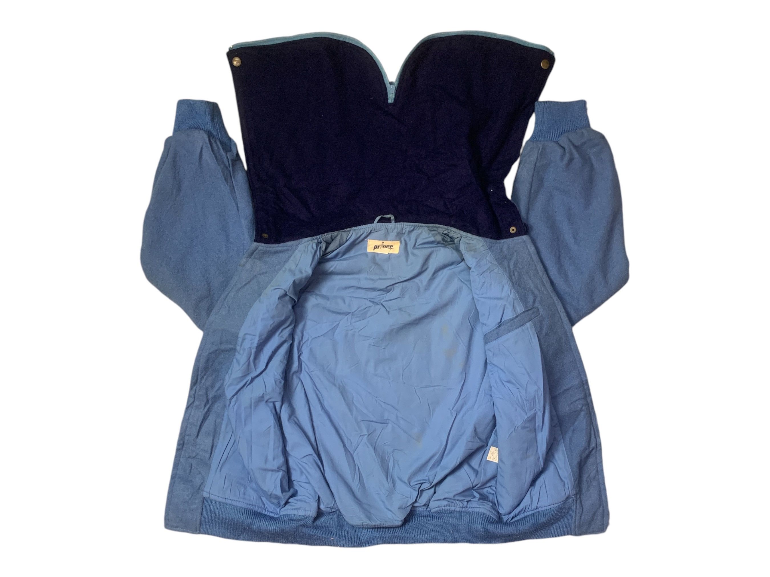 Prince × Vintage Rare Design Vintage Prince Tennis Team Wool Jackets Size S / US 4 / IT 40 - 5 Thumbnail