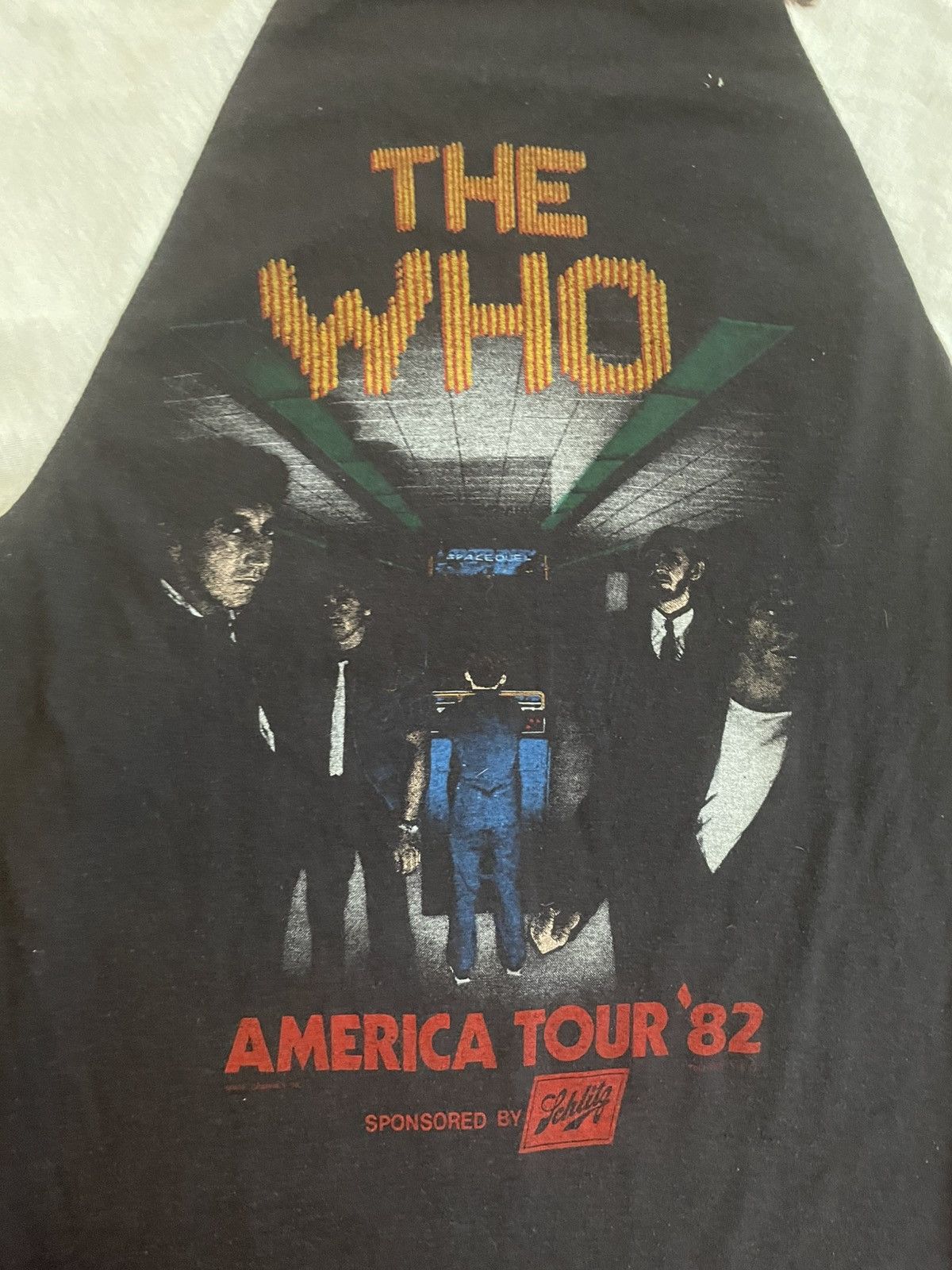 Anvil Vtg The Who 1982 North America Ragland Style Tour Tee Size M Size US M / EU 48-50 / 2 - 7 Thumbnail