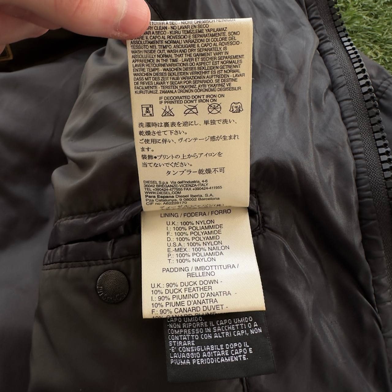 Diesel VINTAGE DIESEL PUFFER DOWN JACKET Y2K TEFLON Size US S / EU 44-46 / 1 - 18 Thumbnail