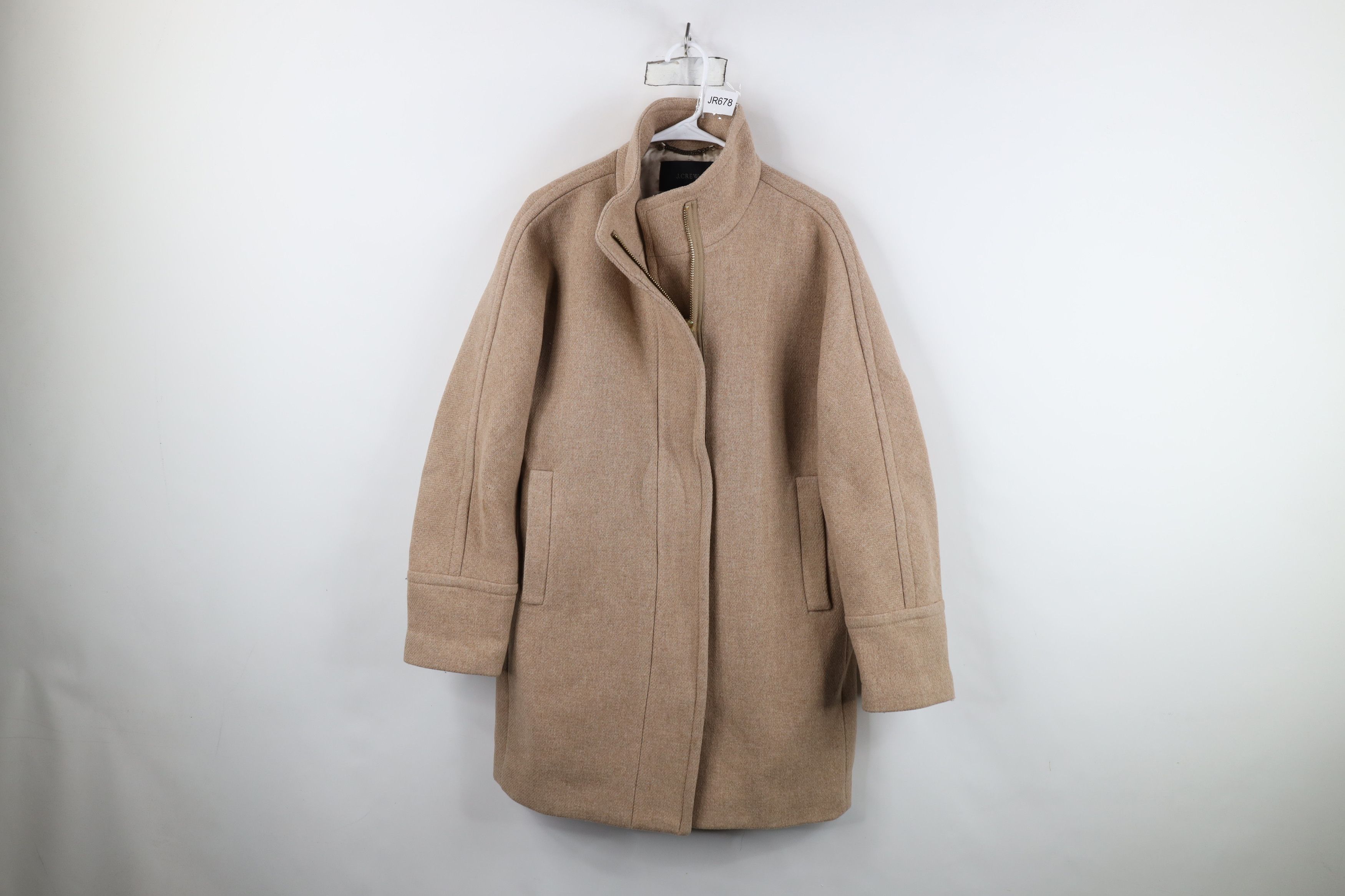 J.Crew J Crew Cloth Nello Gori Cocoon Wool Coat Jacket Beige Size XL / US 12-14 / IT 48-50 - 1 Thumbnail