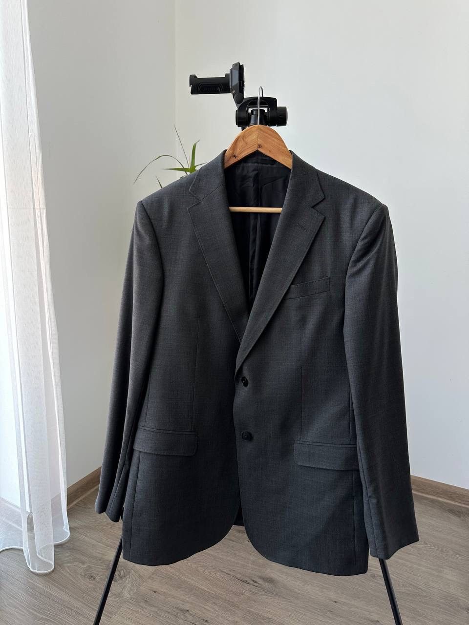 Vintage × Z Zegna Vintage Zegna Gray Blazer Jacket Size 50R - 4 Thumbnail