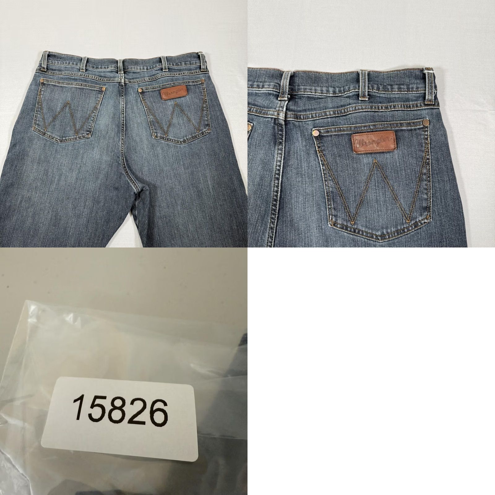 Wrangler Wrangler Jeans Mens 38x34 Blue Retro Relaxed Bootcut Stretch Denim Pants Western Size US 38 / EU 54 - 9 Thumbnail