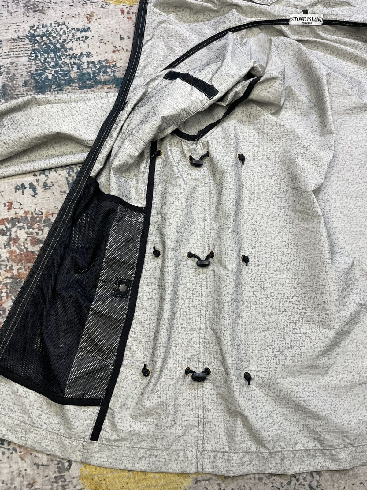 Stone Island Stone Island 2009 S/S Archivio Monofilament Hooded Jacket Size US XL / EU 56 / 4 - 17 Thumbnail