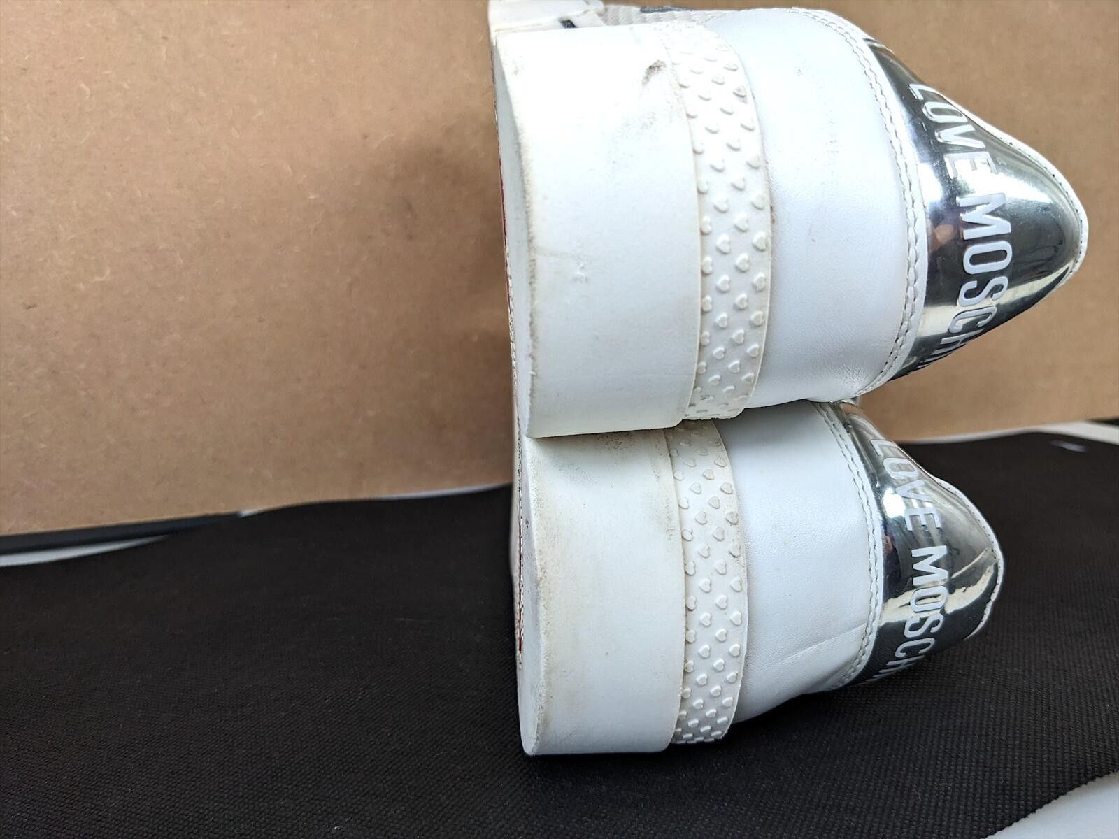 Moschino Love Moschino Silver Heart Women Sneakers Bangladesh US 7.5 Size US 7.5 / IT 37.5 - 9 Thumbnail