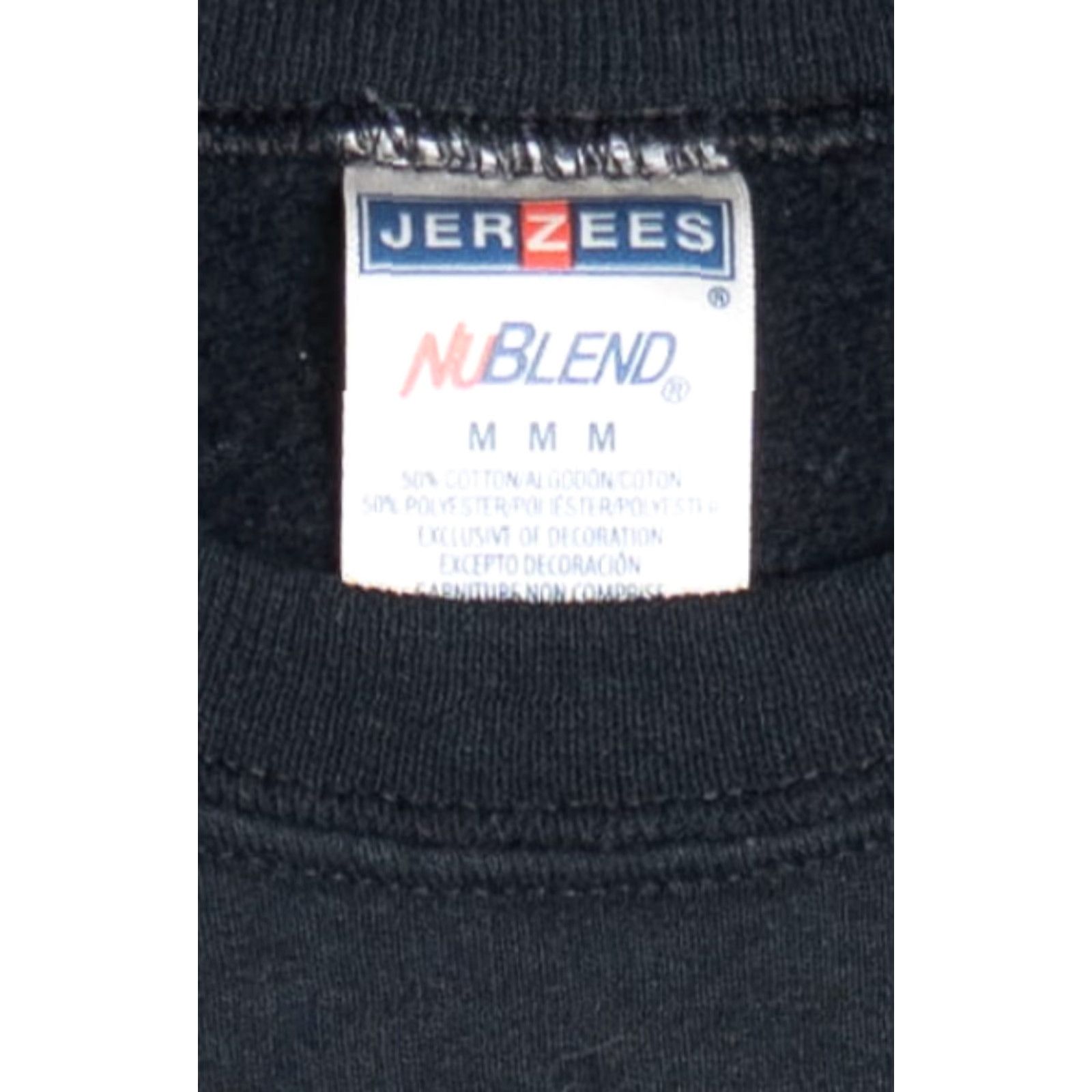 Jerzees VINTAGE Idaho Vandals Sweatshirt Black Unisex Adults Jerzees Pullover 1990s Medium Size US M / EU 48-50 / 2 - 3 Thumbnail