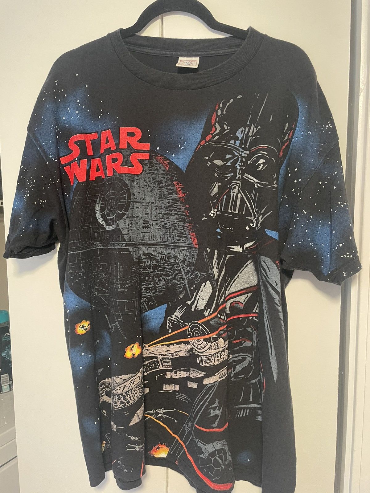 Star Wars × Vintage Rare All Over Print Star Wars Tee Size US XL / EU 56 / 4 - 1 Thumbnail