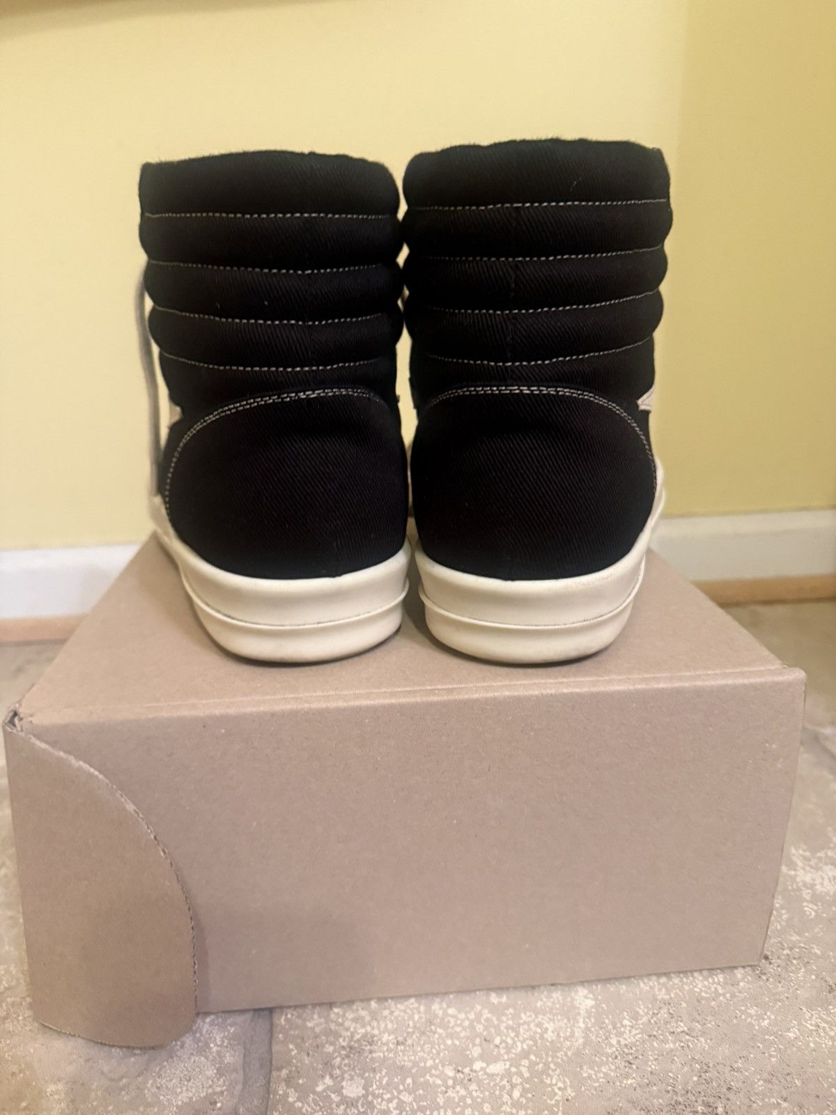 Rick Owens Drkshdw Rick Owens Drkshdw highs Size US 12 / EU 45 - 5 Thumbnail