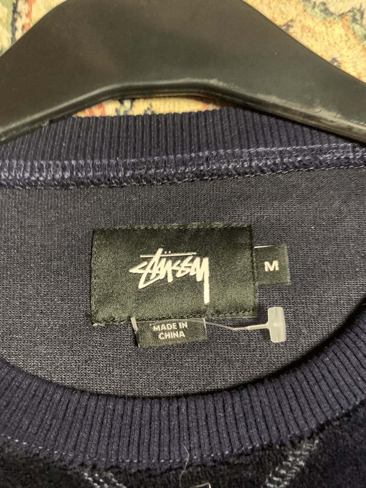 Stussy Stussy Suede Velour sweatshirt Medium Size US M / EU 48-50 / 2 - 5 Thumbnail
