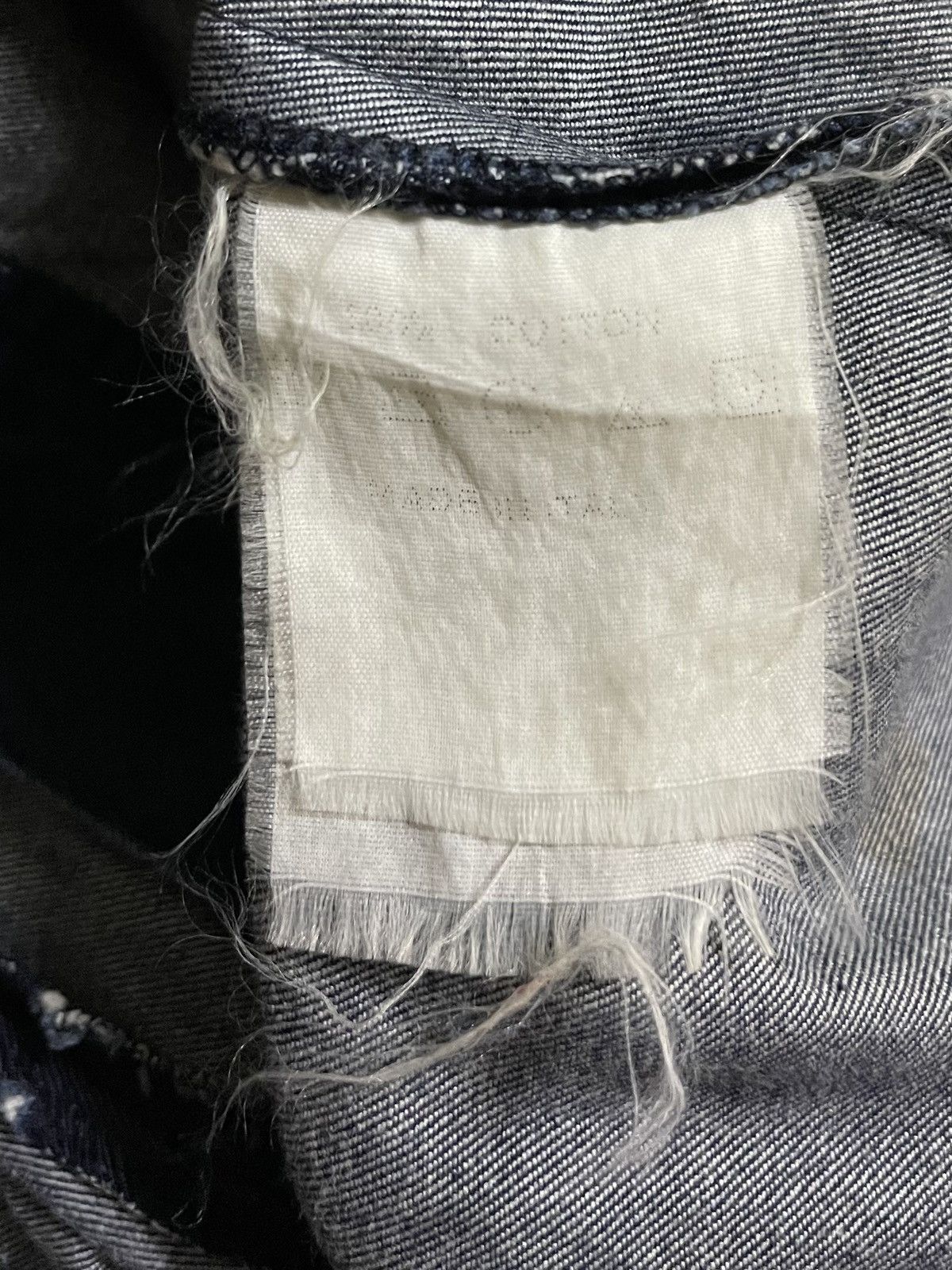 Designer × Hussein Chalayan × Vintage Hussein Chalayan Asymmetrical Denim Jacket SS2000 Italy Size S / US 4 / IT 40 - 16 Thumbnail