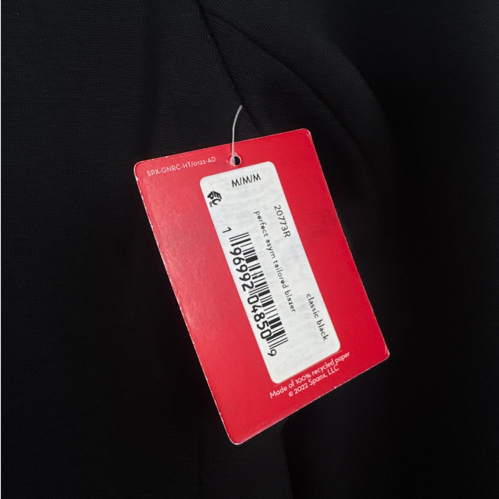 Spanx NWT Spanx Perfect Asymmetrical Tailored Black Blazer Size M Size M / US 6-8 / IT 42-44 - 7 Thumbnail