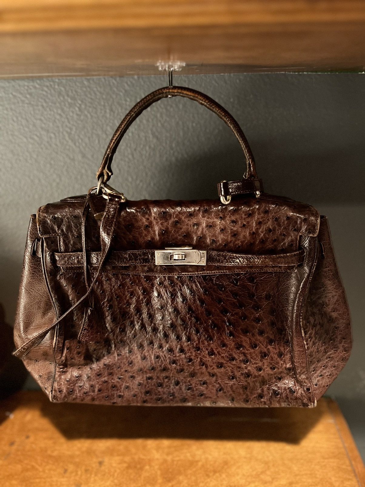 SoSo RARE SISO Early 2000's BIRKIN Style Kelly Bag Size ONE SIZE - 6 Thumbnail