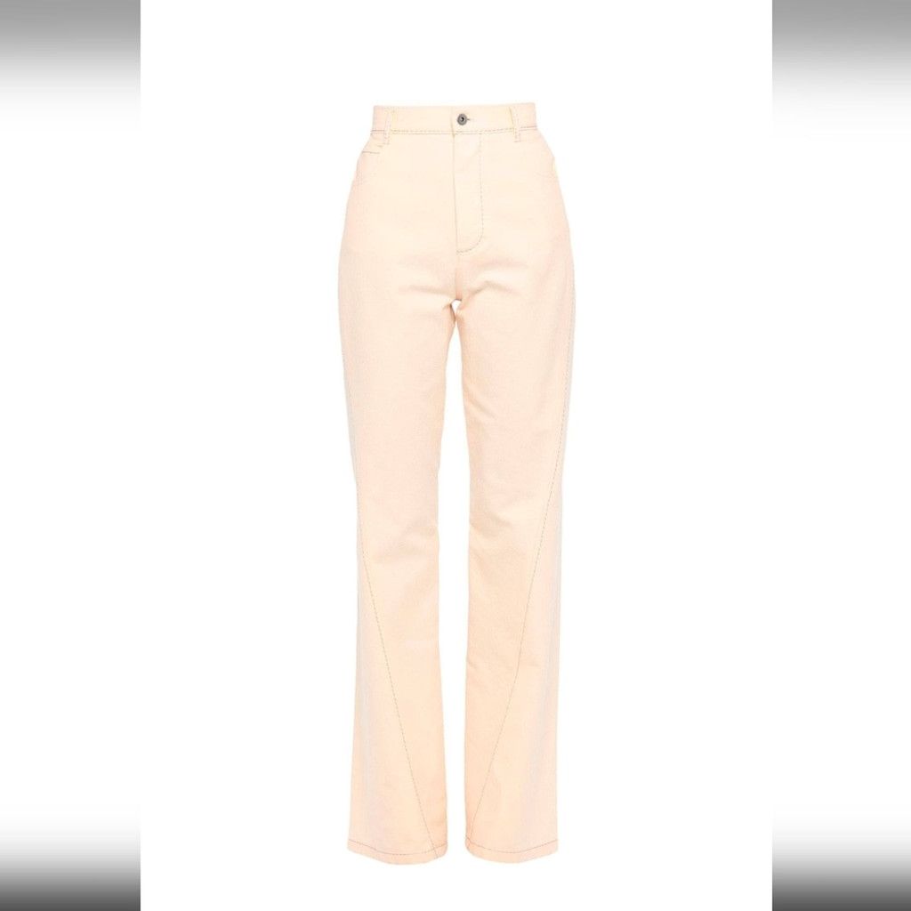 Bottega Veneta Bottega Veneta NWT Apricot Flared Jeans with High Waist Size 27" / US 4 / IT 40 - 1 Thumbnail