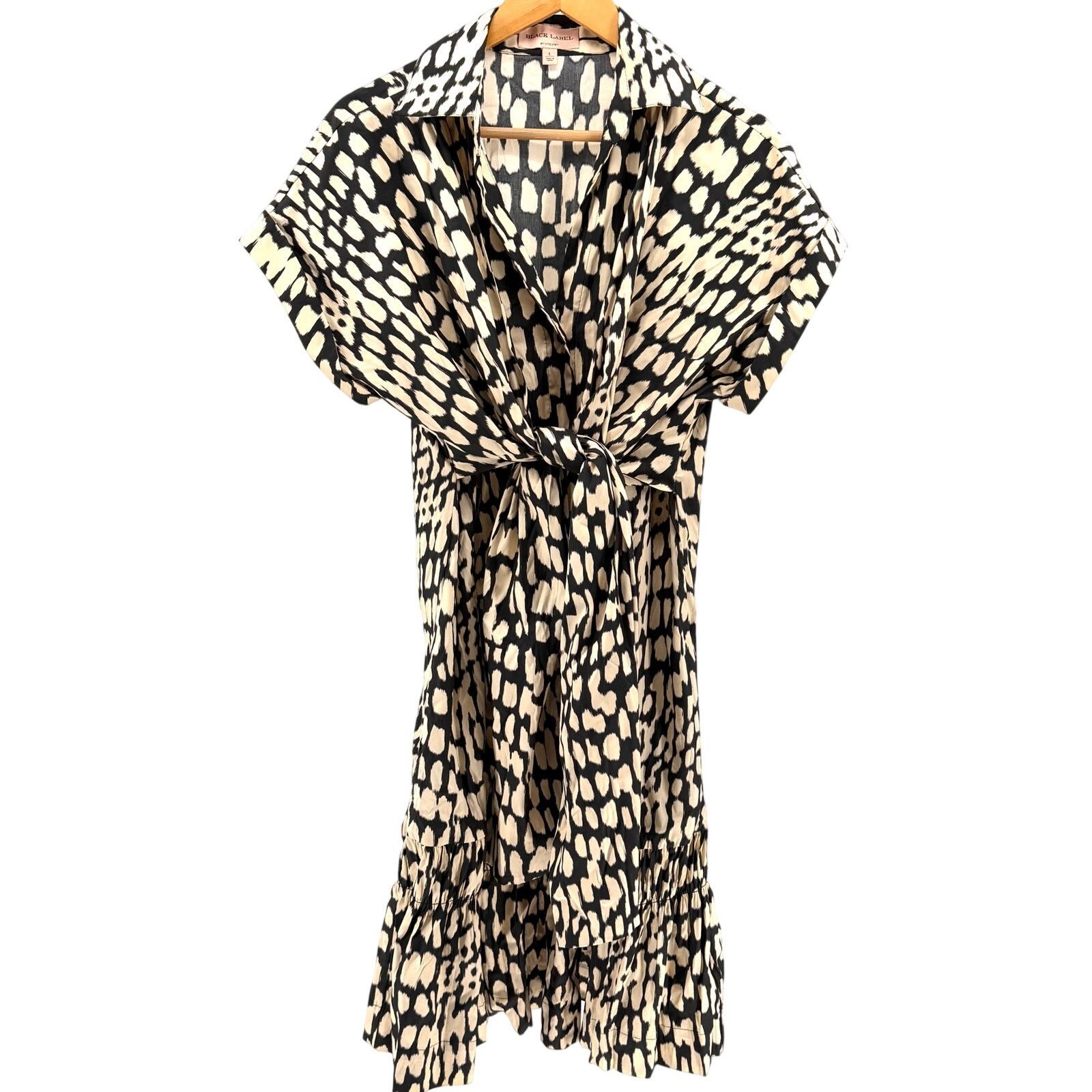Chicos New Chico's Cheetah Print Midi Dress Size 1P US M Petite | Grailed
