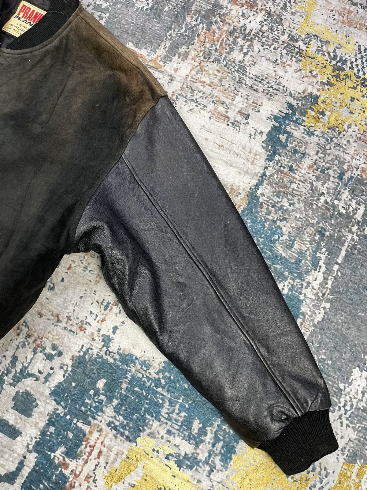 Vintage Prankish Flandre AW 88-89 Dolphin Leather Bombers Size US L / EU 52-54 / 3 - 7 Thumbnail