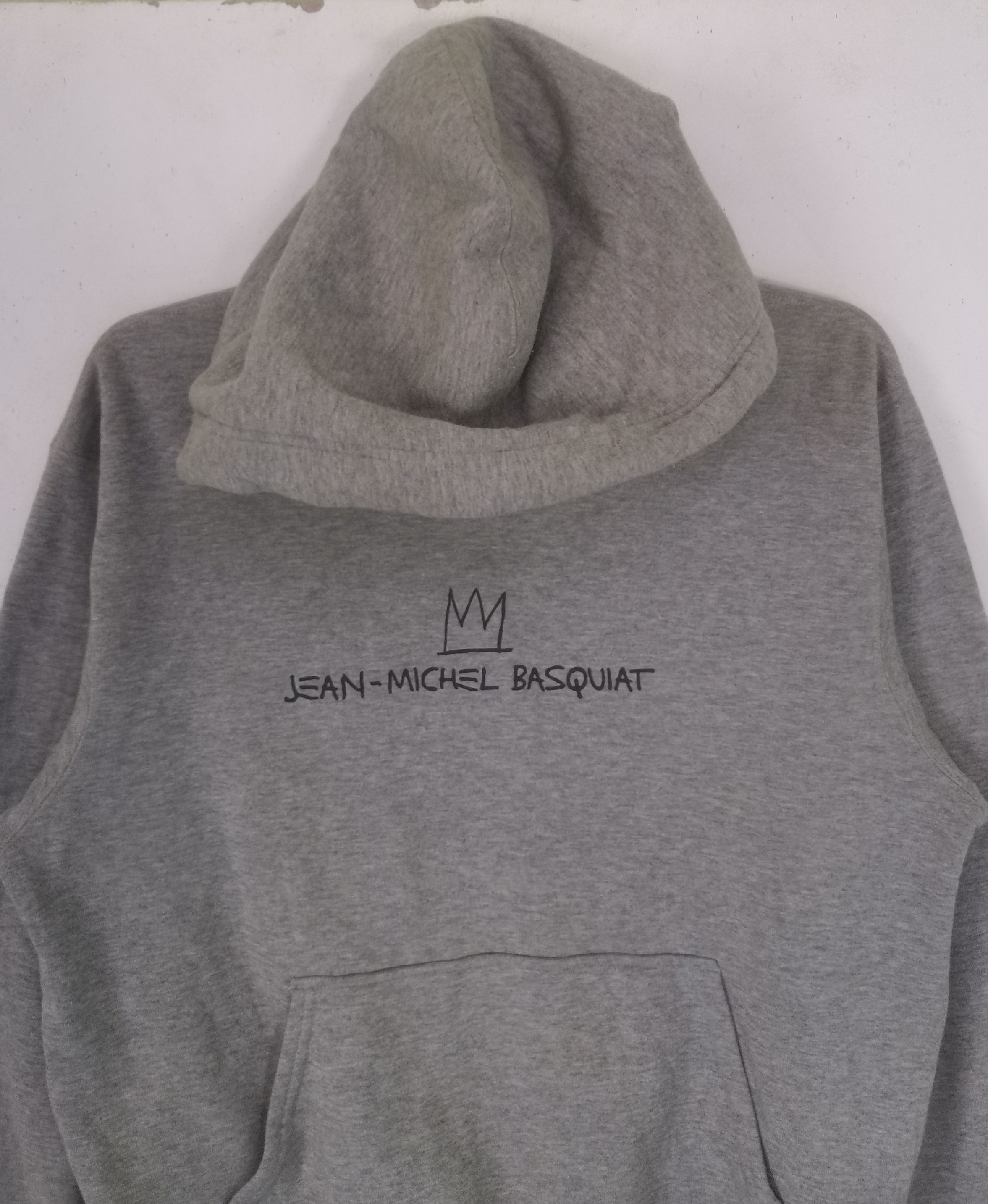 Jean-Michel Basquiat Rare Jean Michel Basquiat hoodies grey colour Size US M / EU 48-50 / 2 - 2 Thumbnail