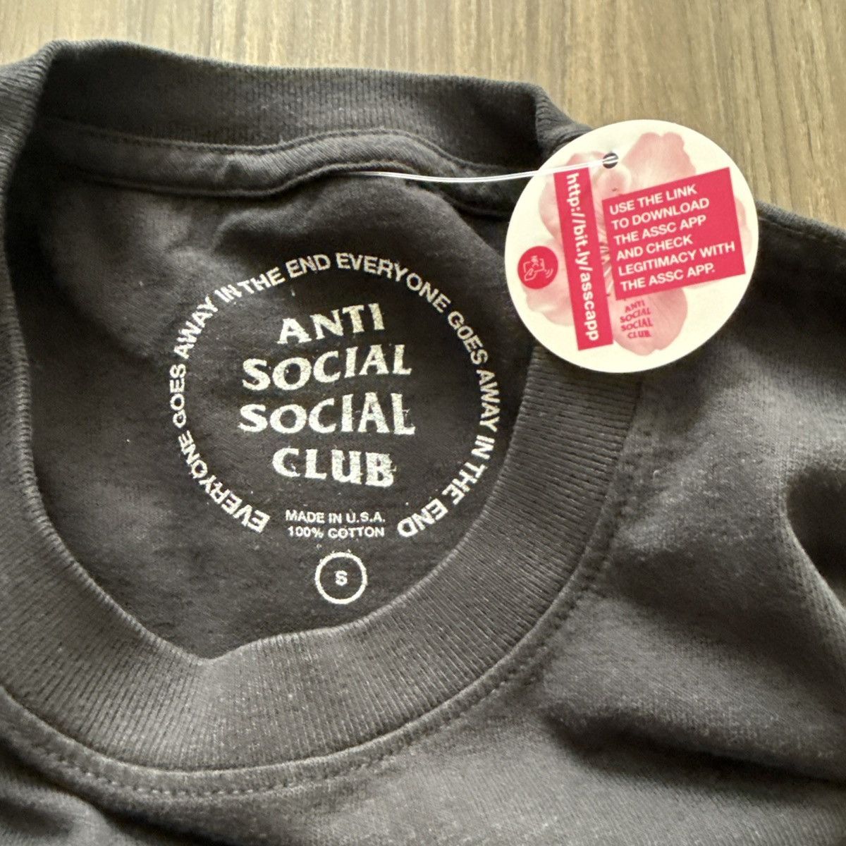 Anti Social Social Club × Fragment Design Anti Social Social Club x Fragment FRGMT Tee Black Size S Size US S / EU 44-46 / 1 - 4 Thumbnail