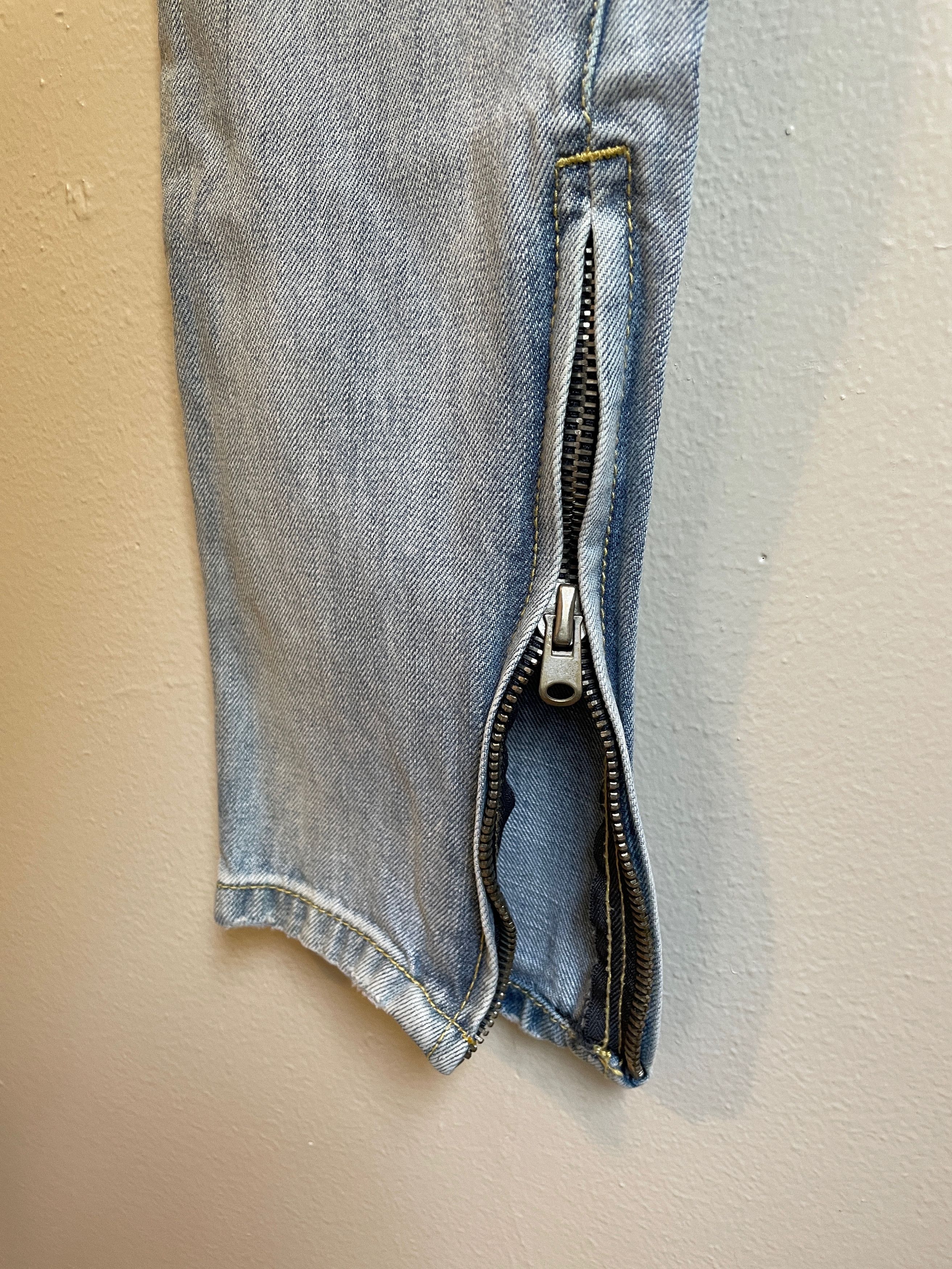 MNML MNML motorcycle biker Jeans Size US 32 / EU 48 - 4 Thumbnail