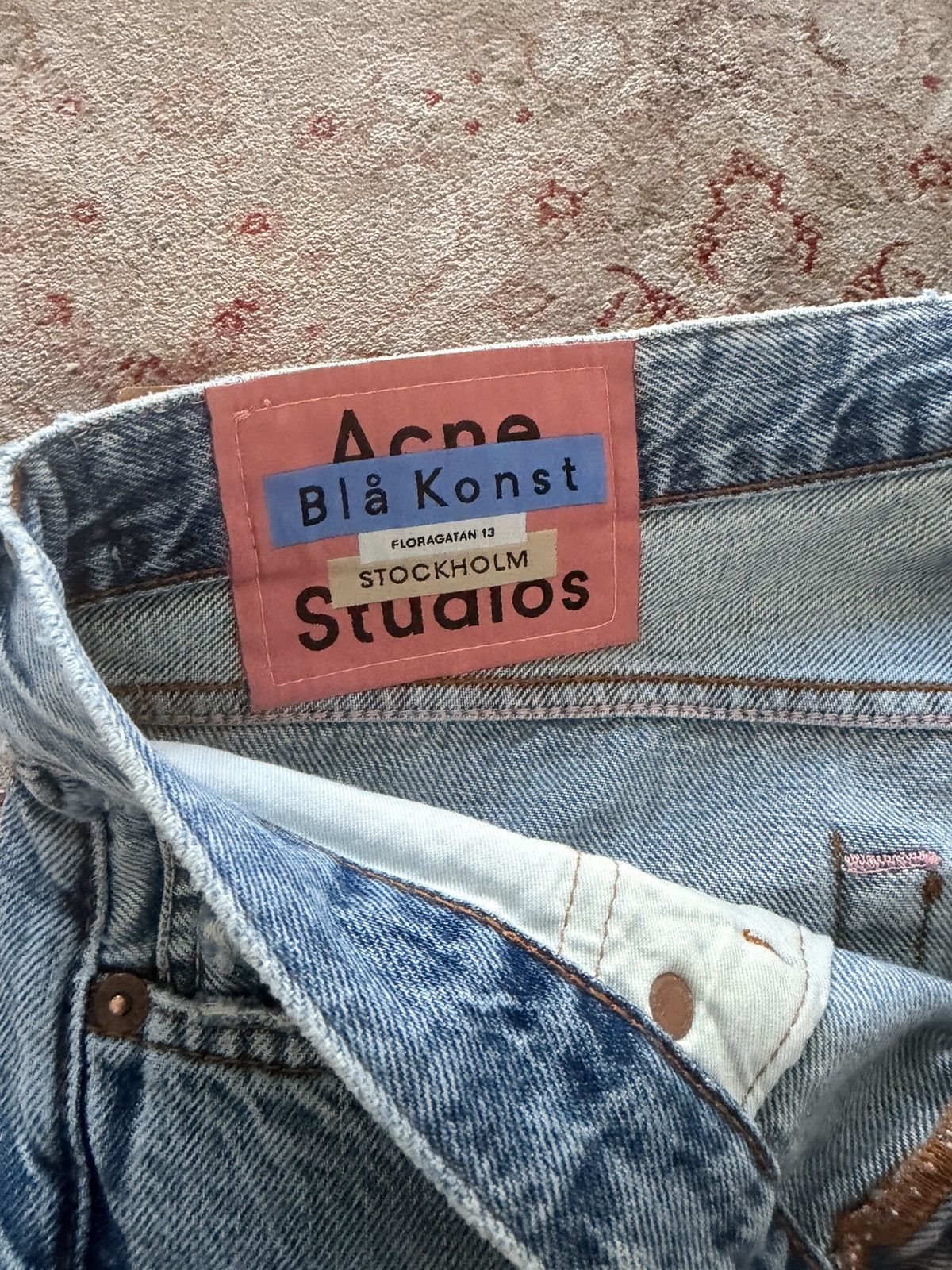 Acne Studios Acne Studios - 1996 Light Blue - NWT Size US 28 / EU 44 - 5 Thumbnail