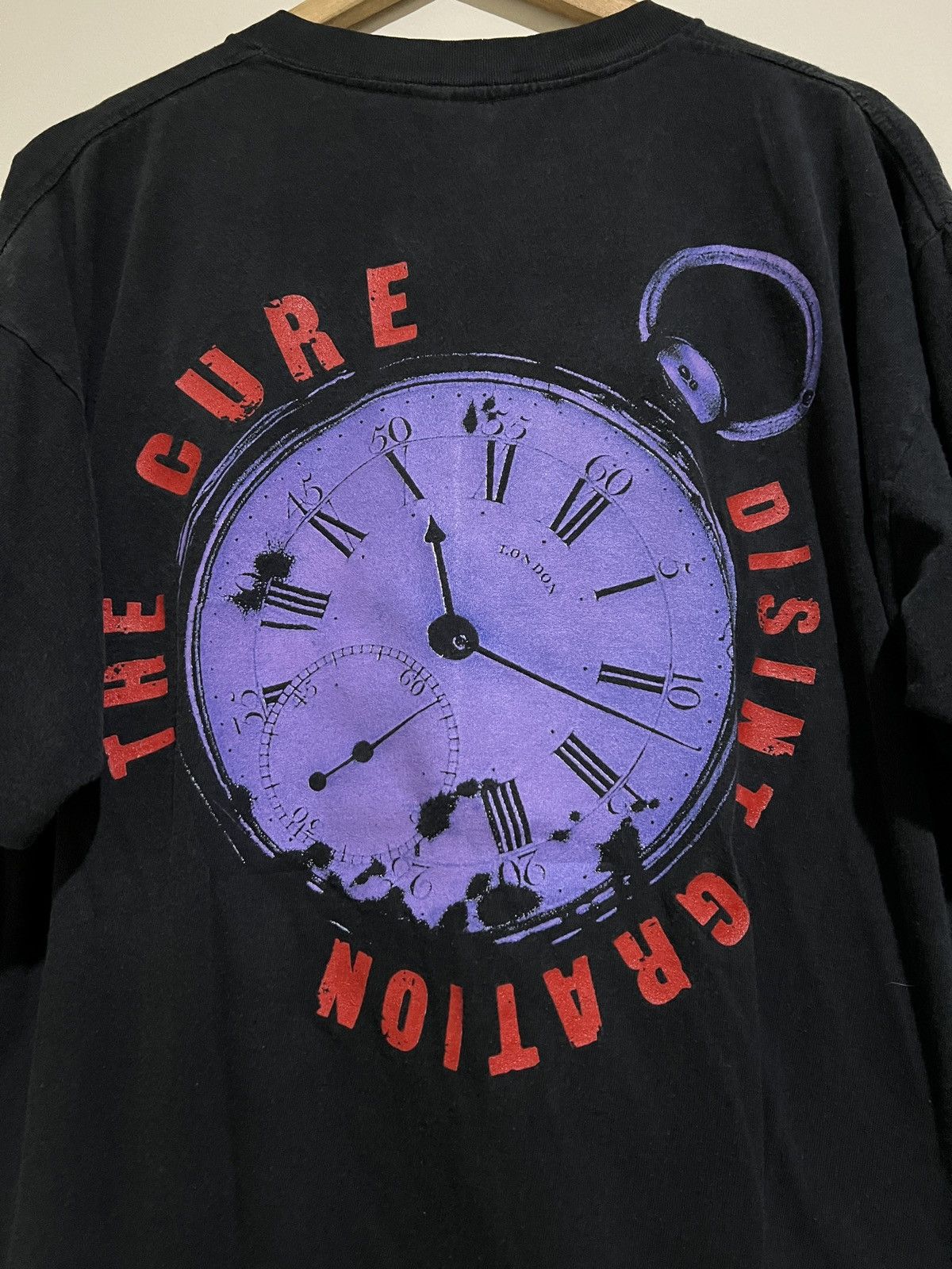 Band Tees Vintage rare The Cure disintegration 90s tee Size US XL / EU 56 / 4 - 2 Thumbnail