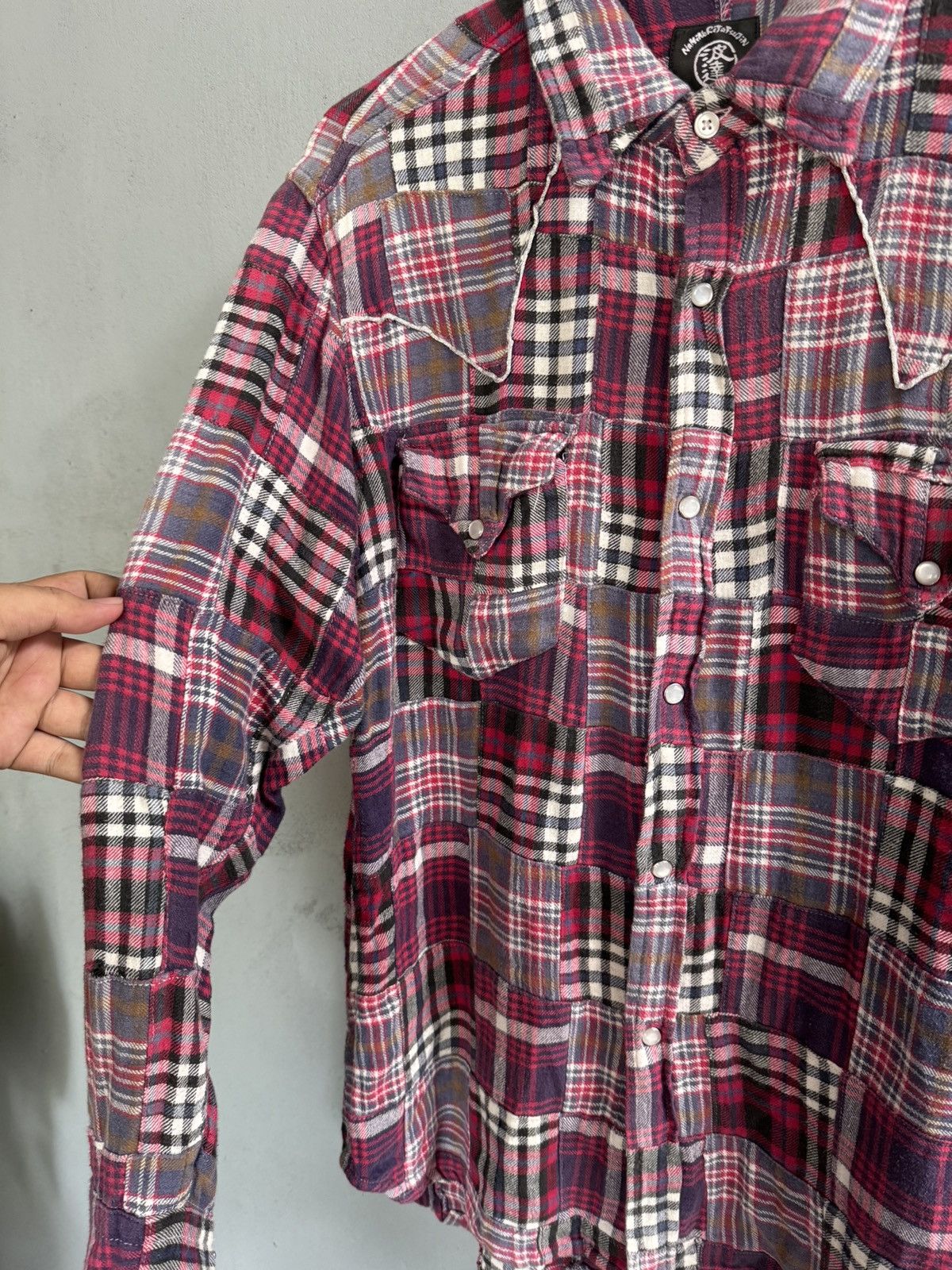Beauty Beast × If Six Was Nine × Japanese Brand Westren Naminoritatsujin Patchwork Kapital Style Size US L / EU 52-54 / 3 - 6 Thumbnail