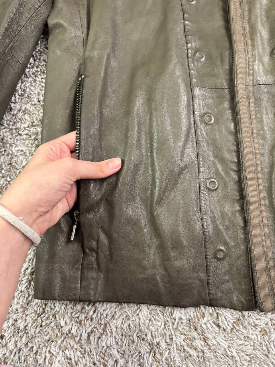 Diesel Black Gold Diesel Black Gold Label Sheep Leather Moto Jacket Biker Size US XXL / EU 58 / 5 - 3 Thumbnail