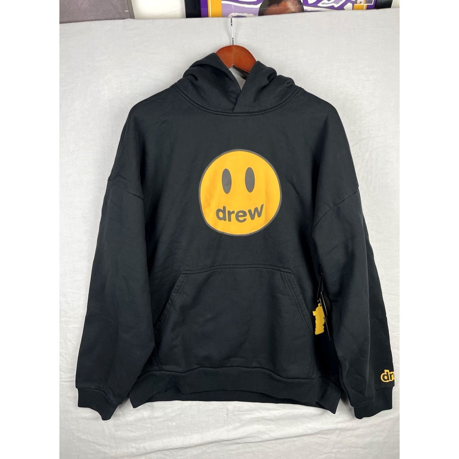 Drew House Drew House Hoodie Mens Large Black Heavyweight Oversized Sweatshirt Mascot Size US L / EU 52-54 / 3 - 2 Thumbnail