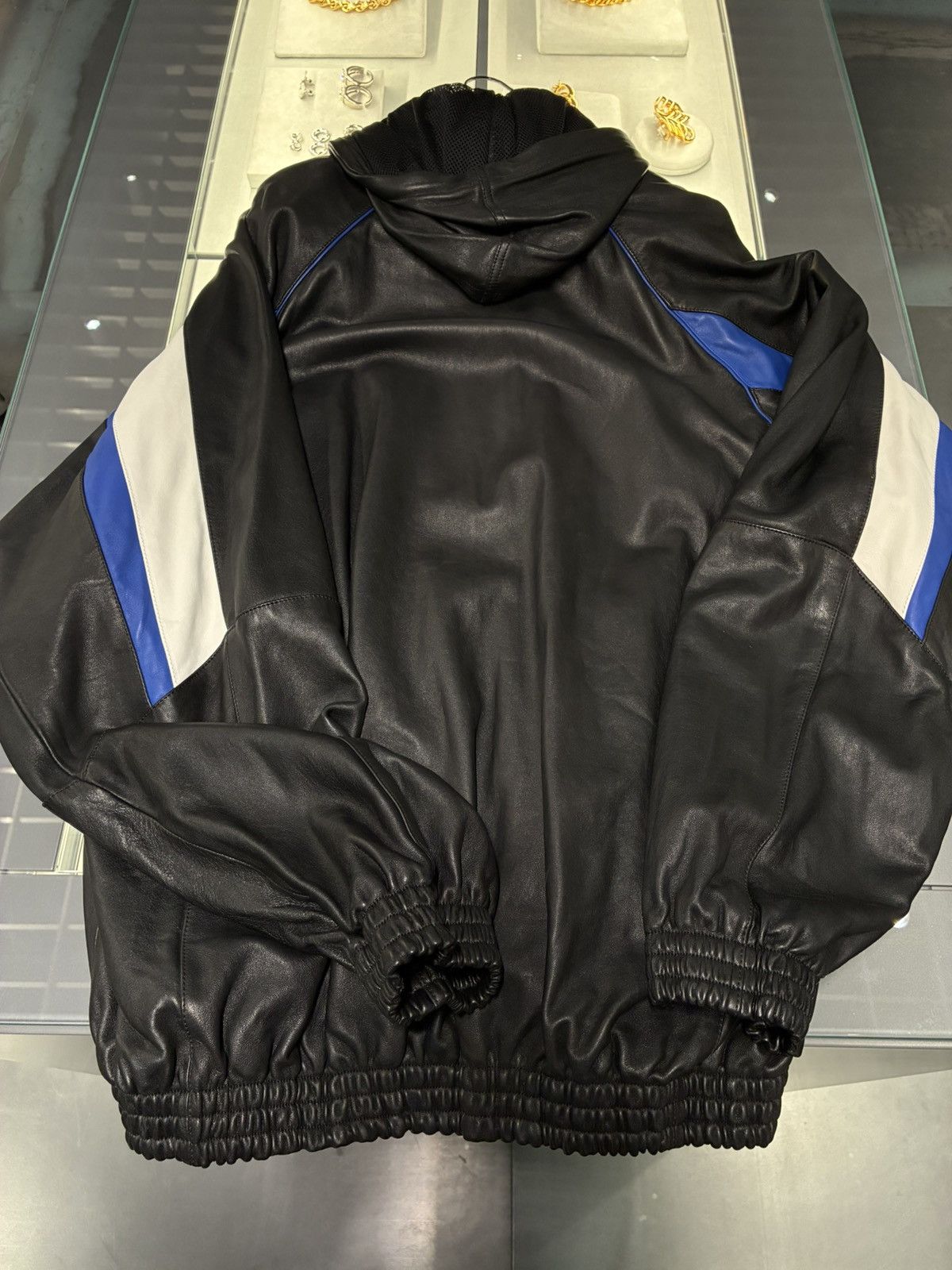 Balenciaga BALENCIAGA Smooth Leather 3B Jacket Size US XL / EU 56 / 4 - 3 Thumbnail