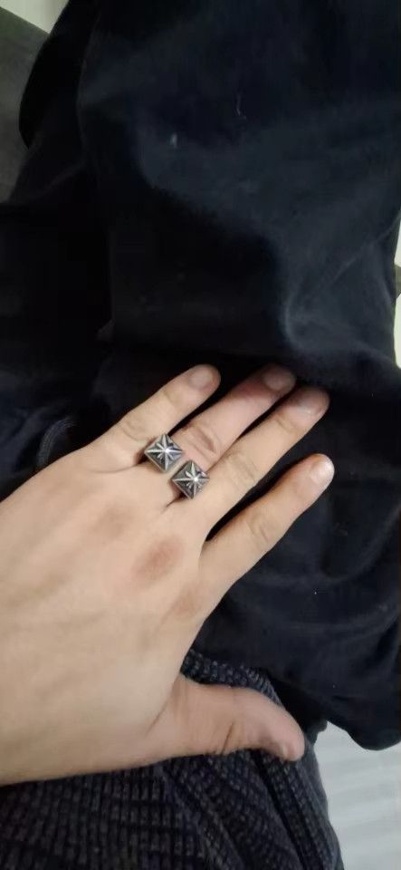 Jewelry Vintage Gothic Ring Jewelry Streetwear Fashion Gift Size ONE SIZE - 3 Thumbnail