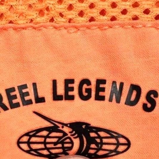 Vintage Reel Legends Shirt Mens Large Orange Button Up Fishing Vented Pocket Logo EUC Size US L / EU 52-54 / 3 - 4 Thumbnail
