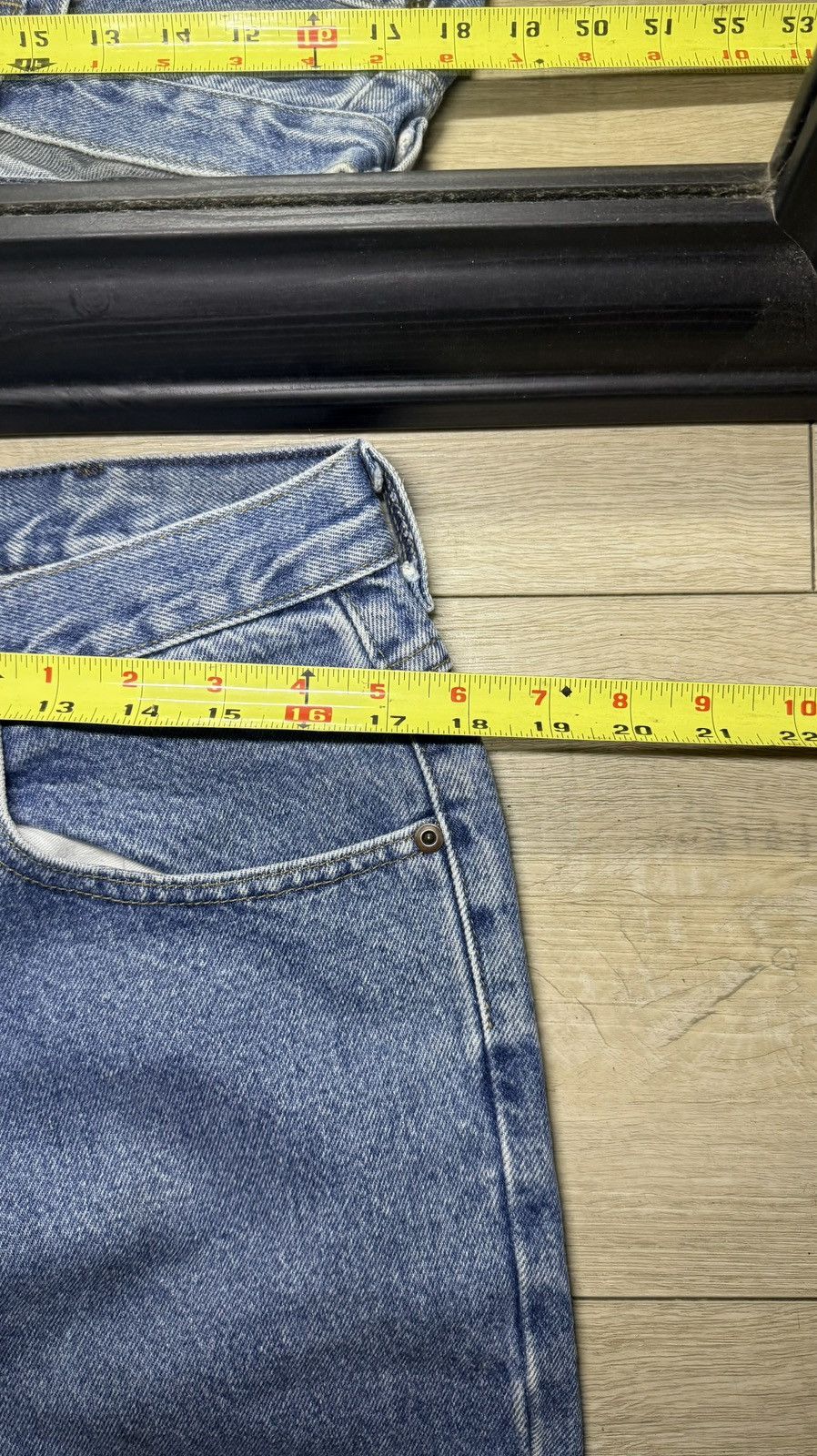 L.L. Bean Vintage 1990s L.L. Bean Natural Fit Straight Fit Denim Jeans Size US 34 / EU 50 - 4 Thumbnail