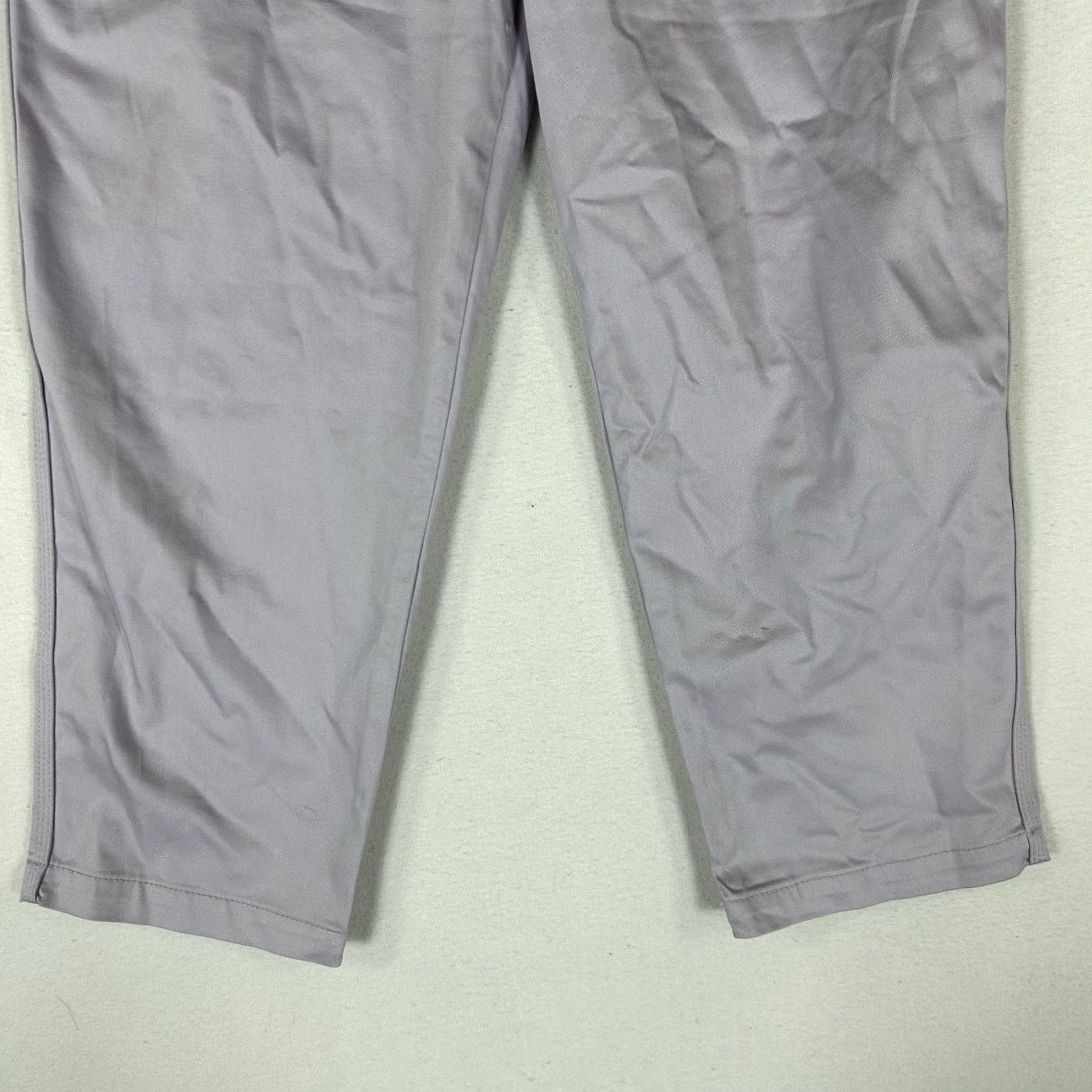 Lee Lee Workwear Chino Pants Womens 31 Medium Lavender Purple Straight Leg 27in Inseam Casual Release: Regular Rise Size 24" / US 00 / IT 34 - 4 Thumbnail