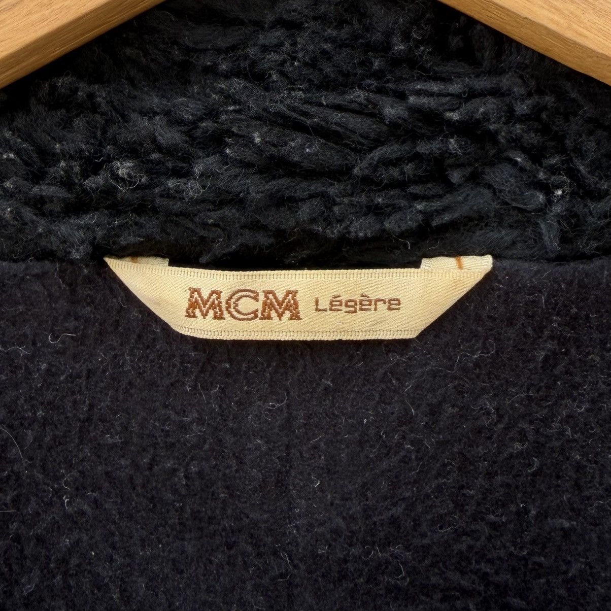 MCM MCM Legere Monogram Logo Lined Blanket Fleece Collar Jacket Size L / US 10 / IT 46 - 17 Thumbnail