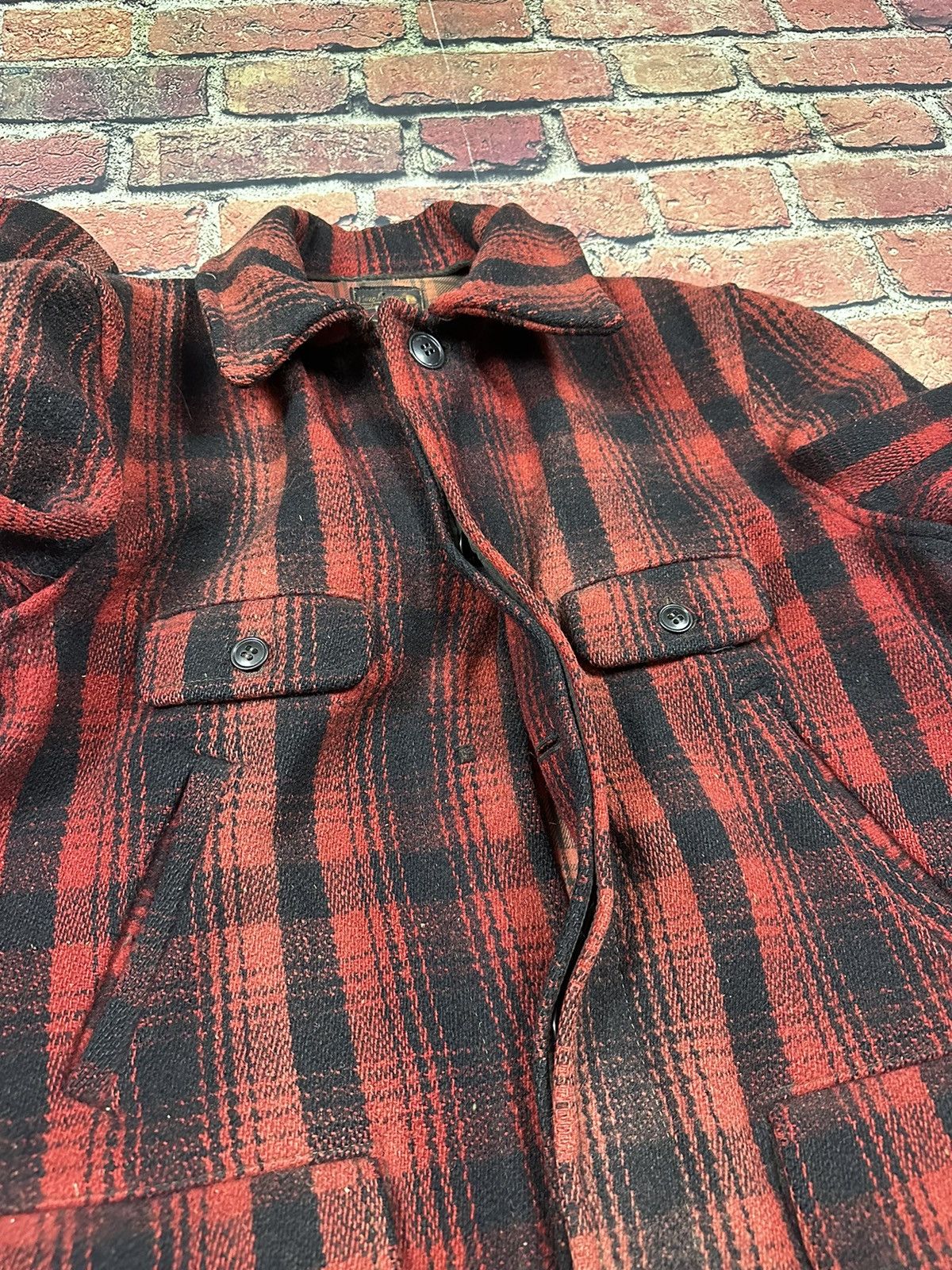 Woolrich Woolen Mills Vintage King O-Wear Two Pc Hunting Suit Jacket Pants Wool Size US L / EU 52-54 / 3 - 17 Thumbnail