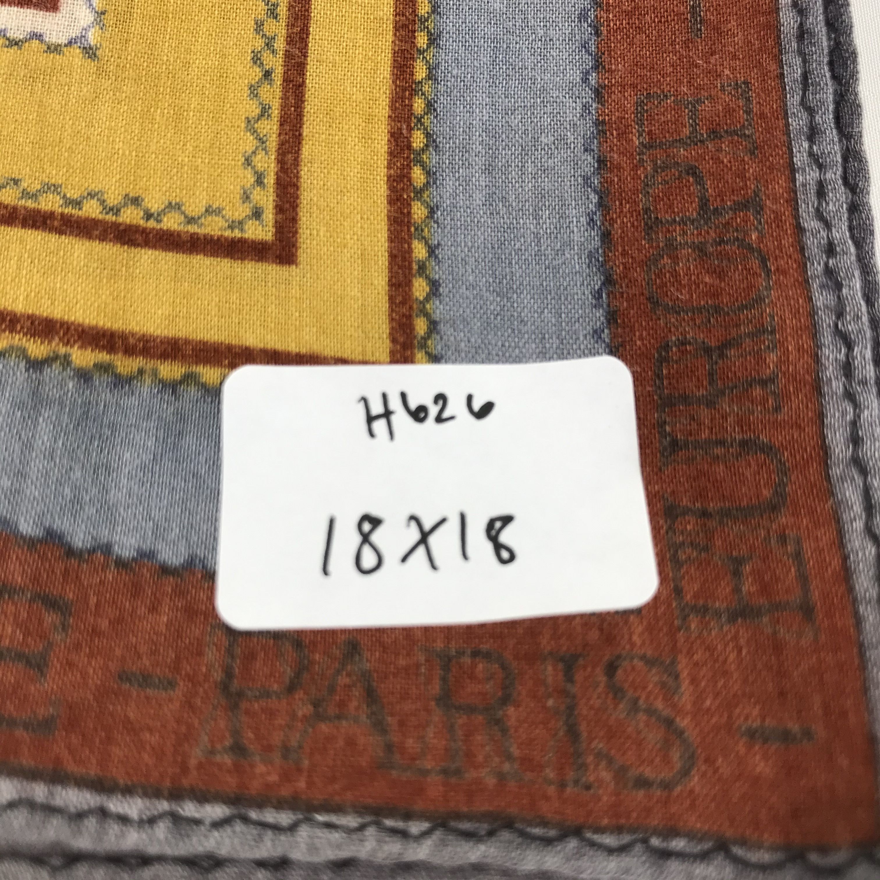 Jean Paul Gaultier Jean Paul Gaultier Handkerchief Neckerchief Bandana H626 Size ONE SIZE - 7 Thumbnail