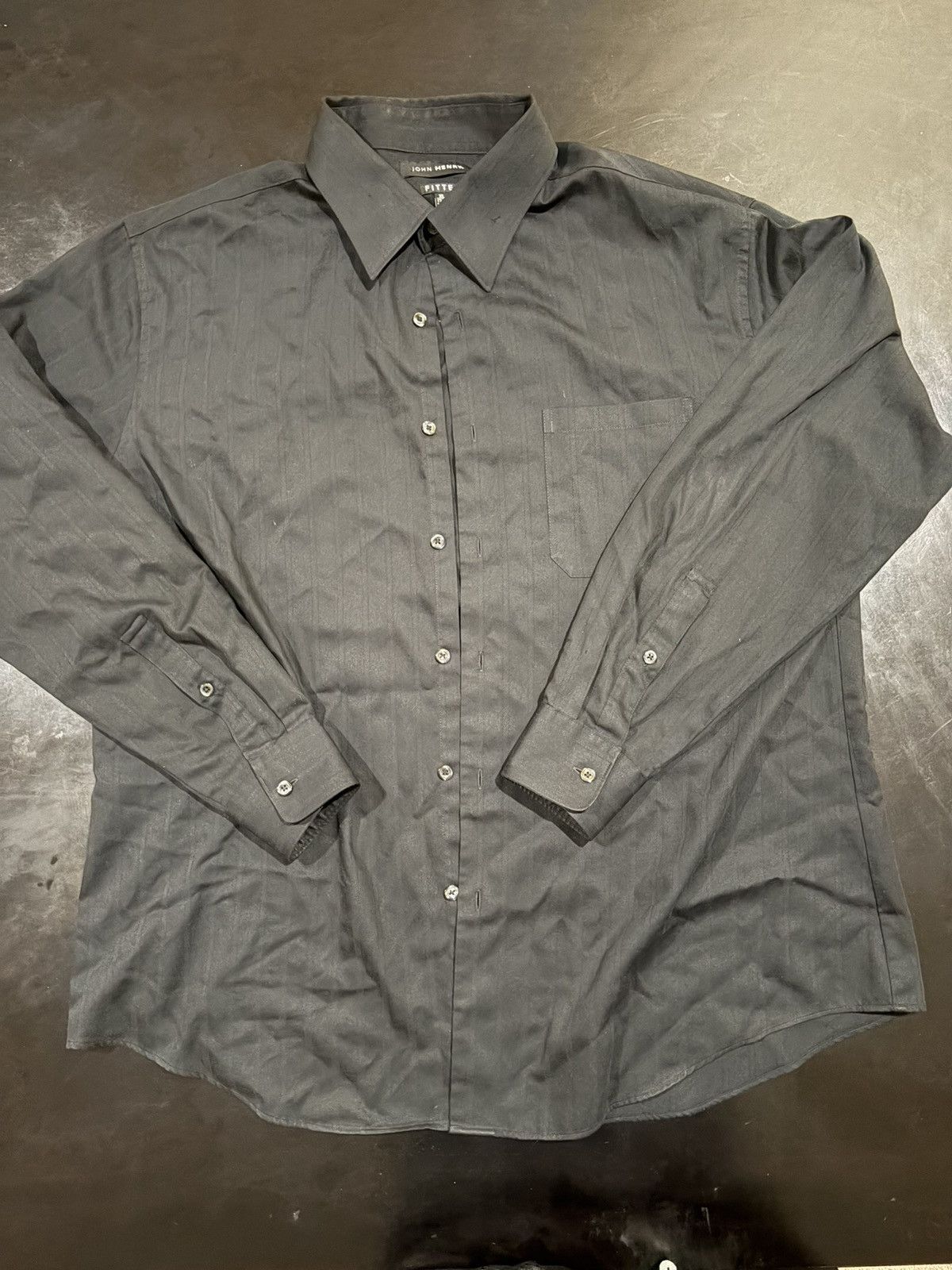 John Henry John Henry Fitted Button-up Shirt Size US XL / EU 56 / 4 - 1 Thumbnail