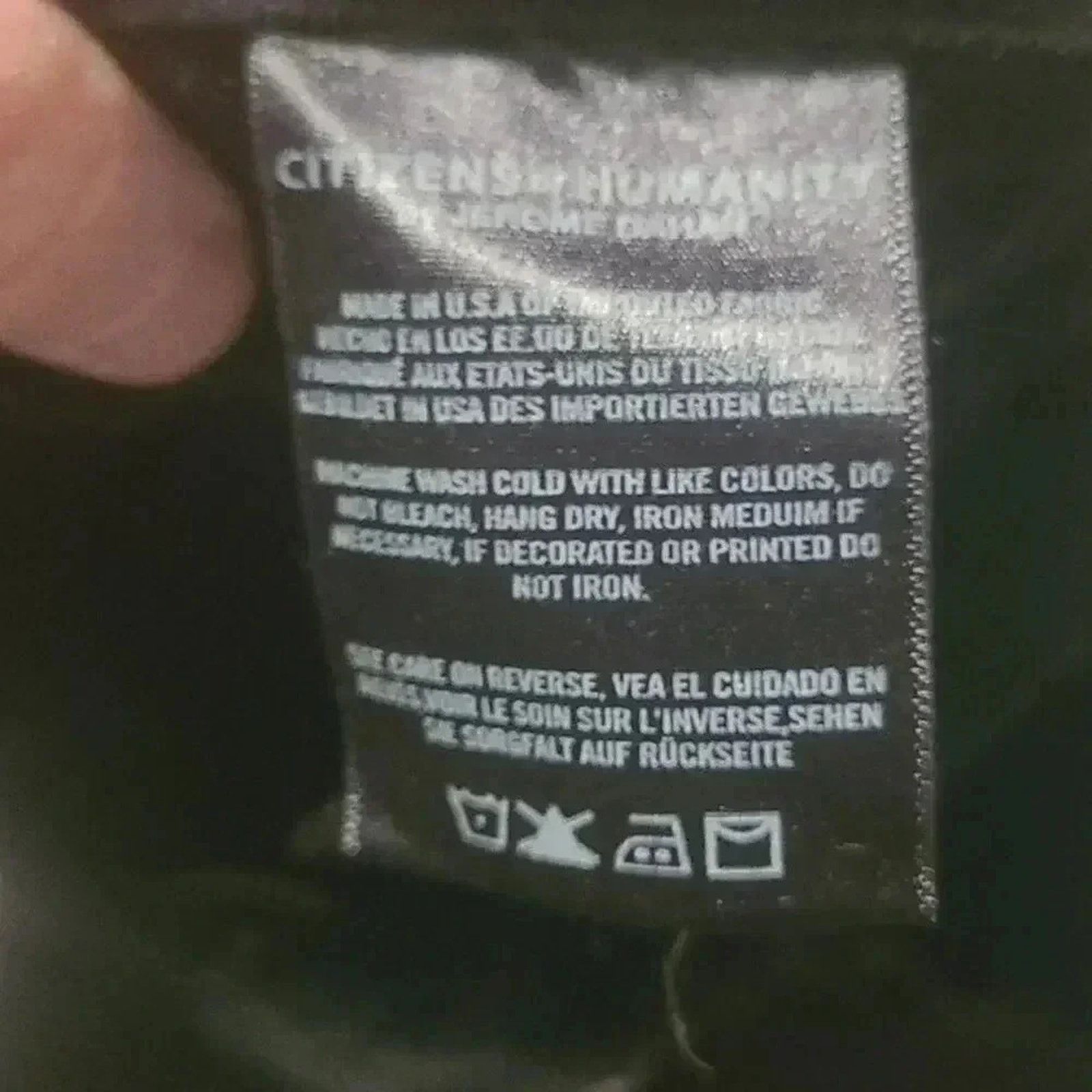 Citizens Of Humanity Citizens Of Humanity Racer Low Rise Skinny Fit Jeans - 25 Size 25" / US 0 / IT 36 - 15 Thumbnail