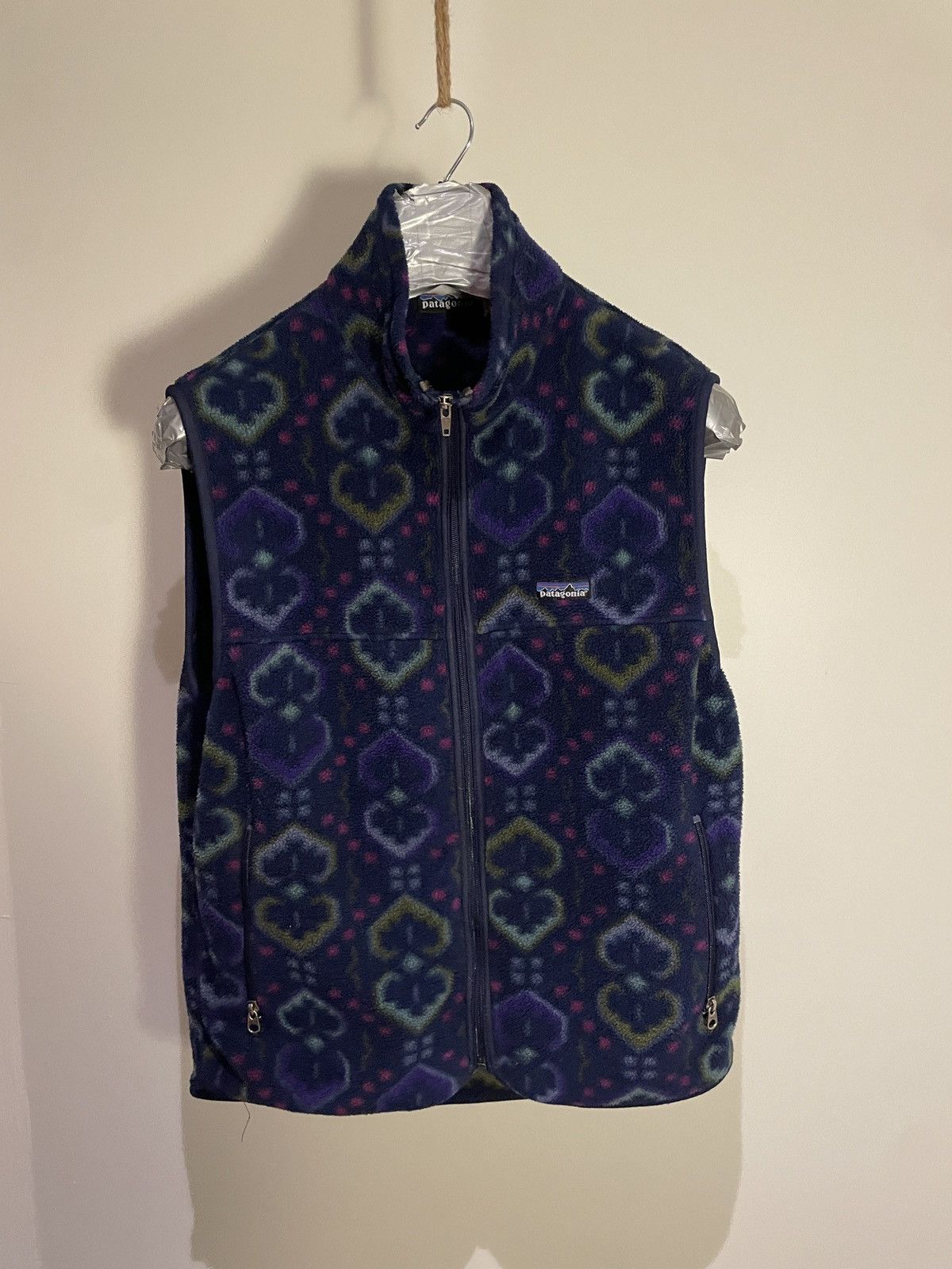 Patagonia Patagonia Purple Pattern Fleece Vest Size US M / EU 48-50 / 2 - 1 Thumbnail