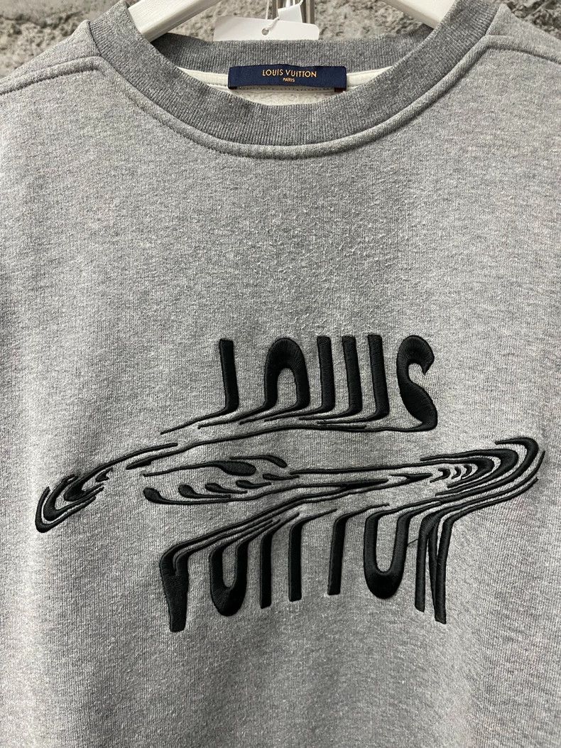 Louis Vuitton Louis Vuitton Twisted embroidered letter sweatshirt Size US L / EU 52-54 / 3 - 5 Thumbnail