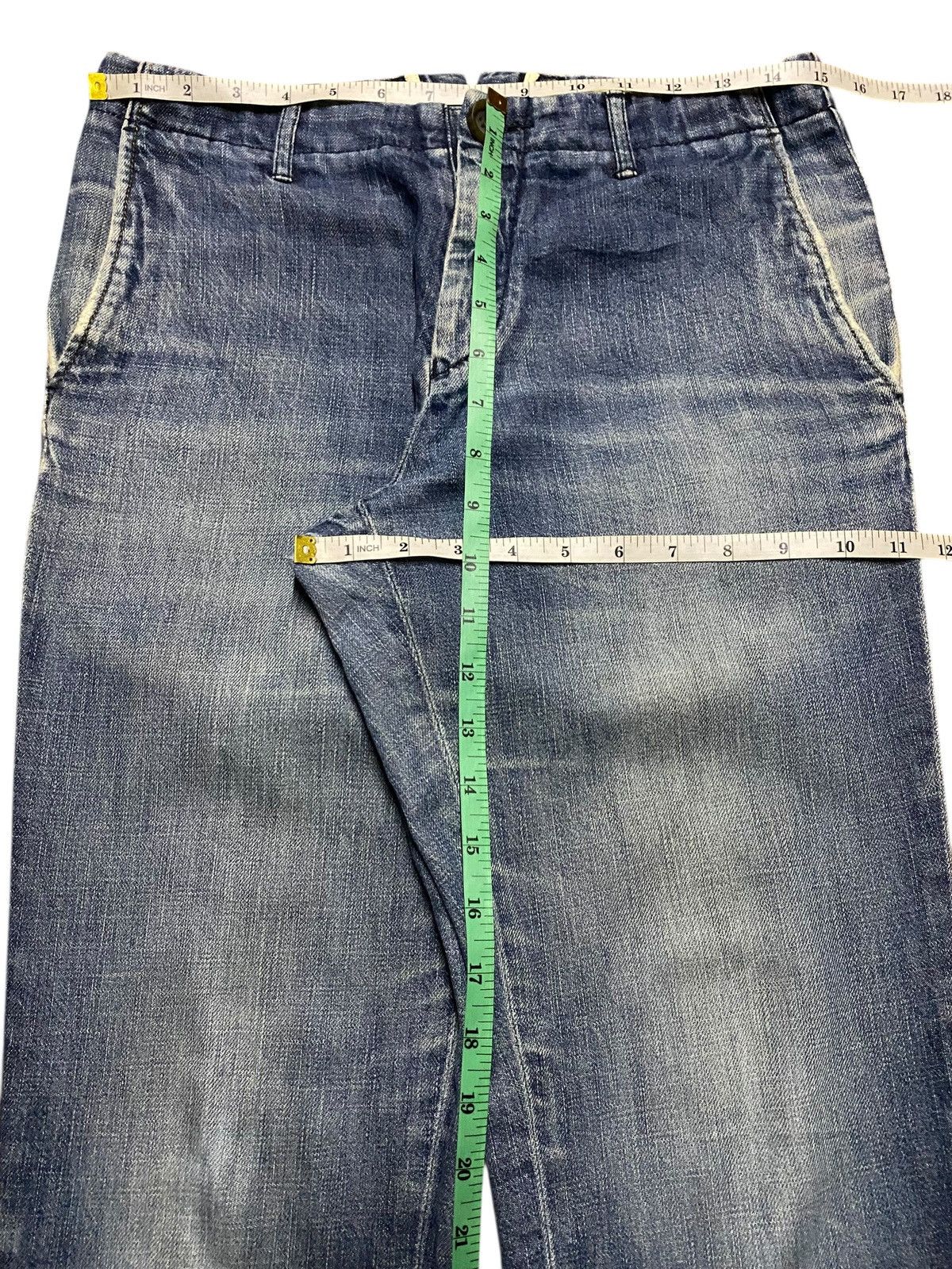Comme des Garcons Homme Vintage Japanese Brand Comme Ca Men Faded Slim Jeans Size US 30 / EU 46 - 8 Thumbnail