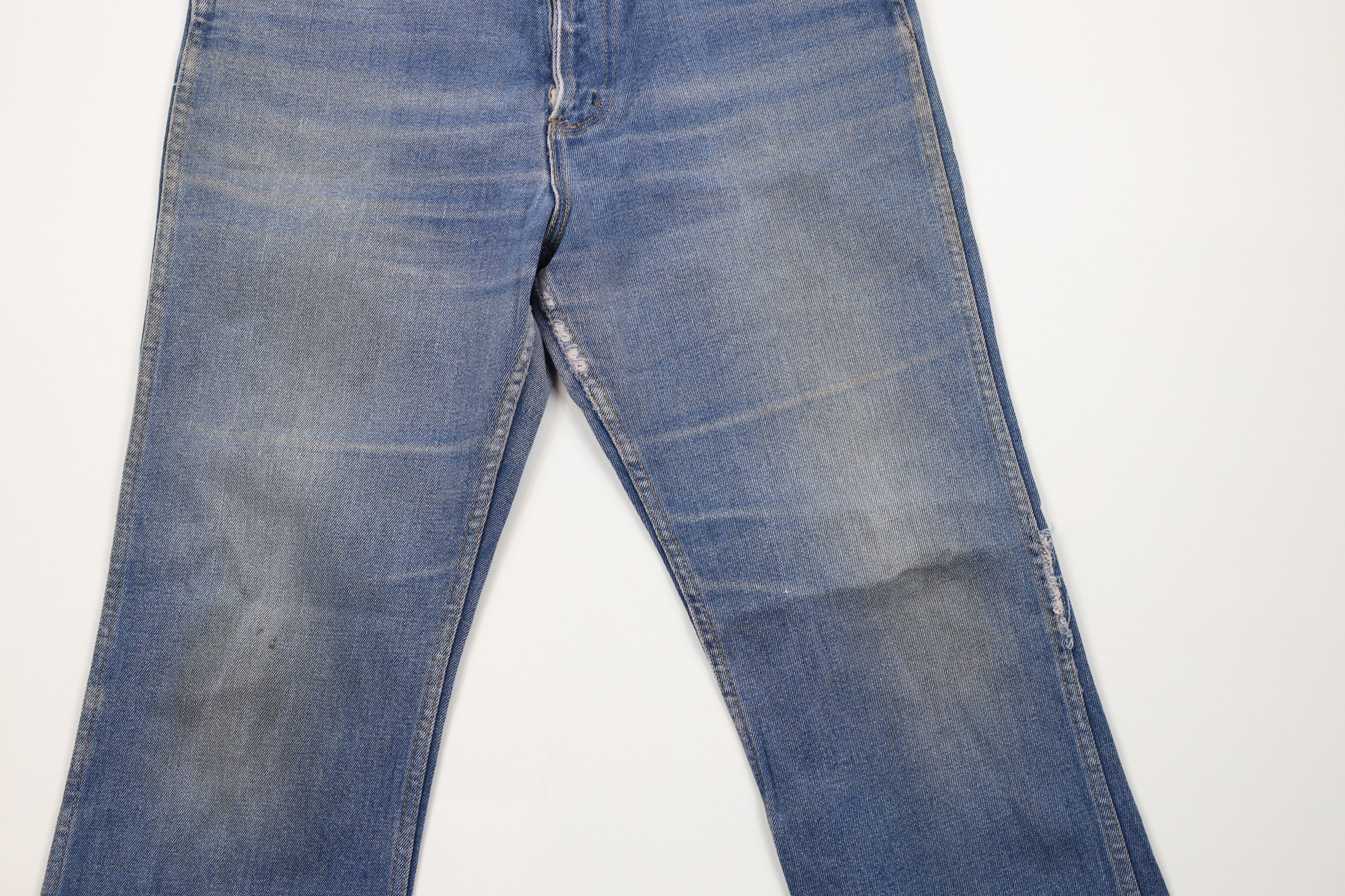 Vintage Vintage 70s Streetwear Wide Leg Bell Bottoms Denim Jeans USA Size US 36 / EU 52 - 3 Thumbnail