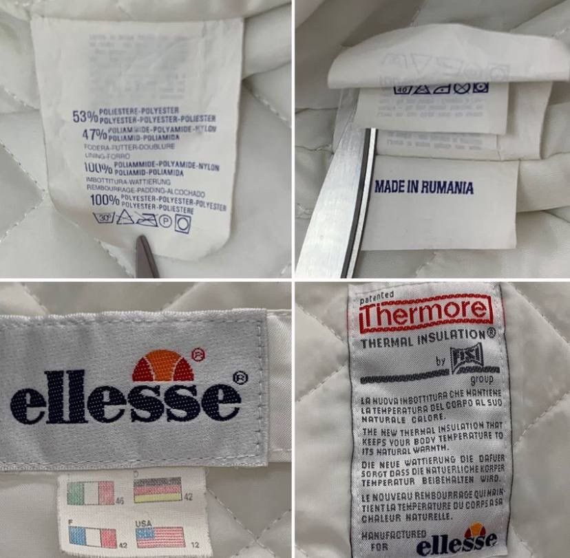 Ellesse × Vintage Rare Vintage Ellesse Ski Apparel Italian Jacket Bomber Coat Size M / US 6-8 / IT 42-44 - 14 Thumbnail