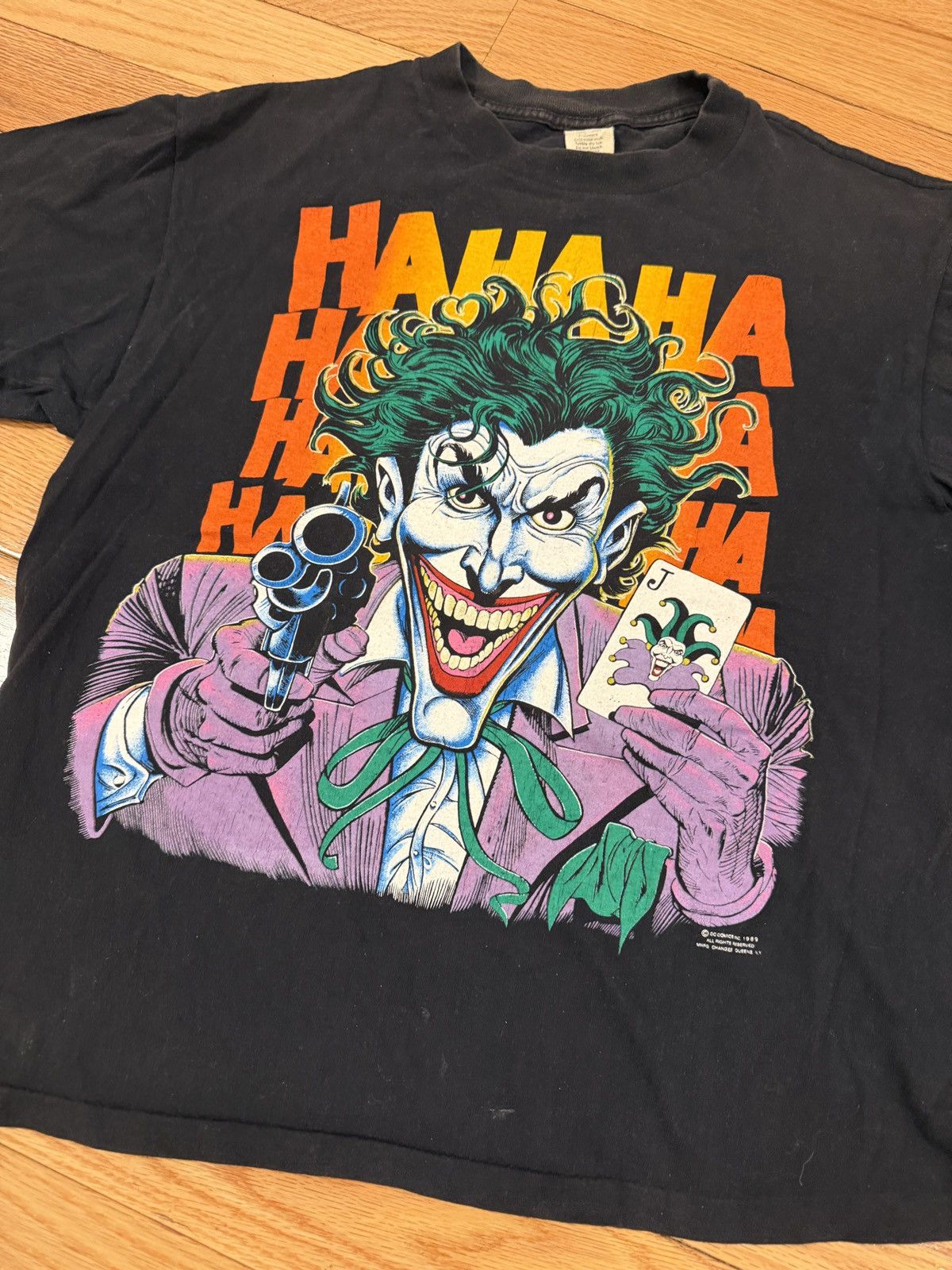 Other 1989 OC Comics Joker HAHA Tee Size US L / EU 52-54 / 3 - 2 Thumbnail