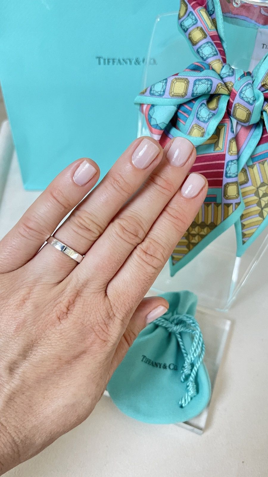 Tiffany & Co. Tiffany & Co. Atlas Band Ring in Silver size 5 NEW $399 Size ONE SIZE - 5 Thumbnail