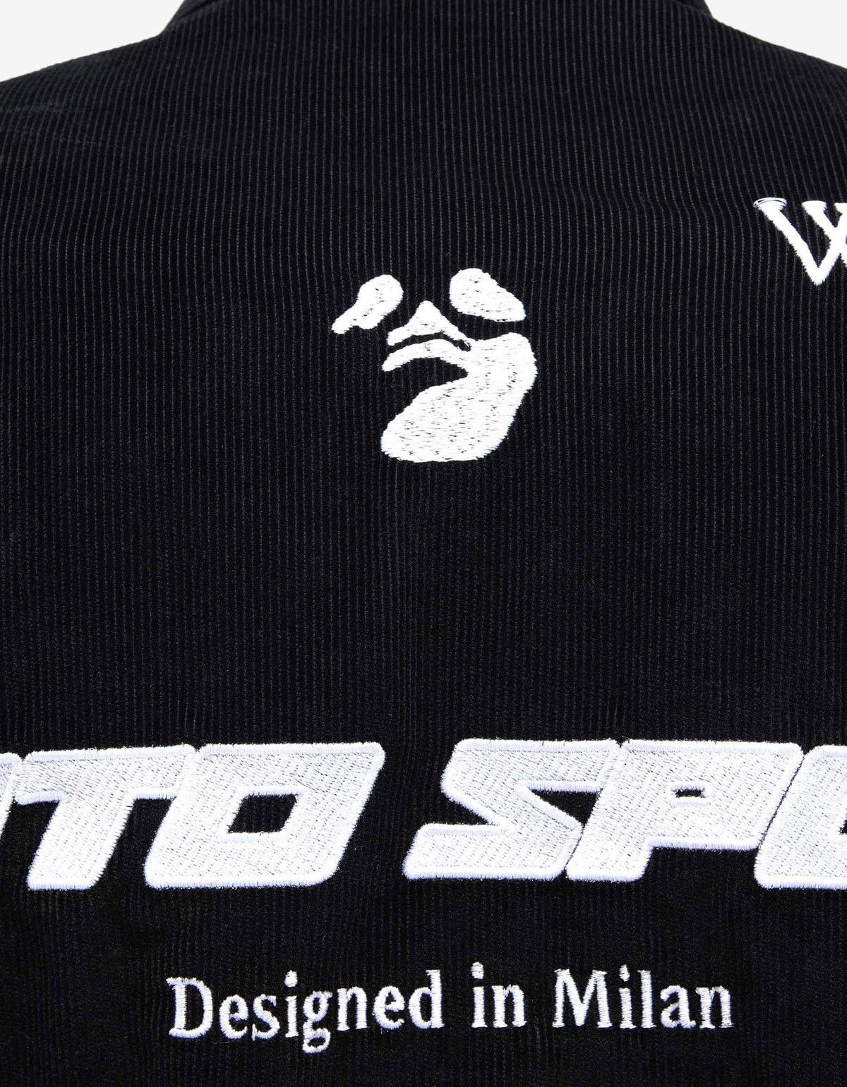 Off-White Off-White Black Corduroy Moto Jacket Size US L / EU 52-54 / 3 - 9 Thumbnail