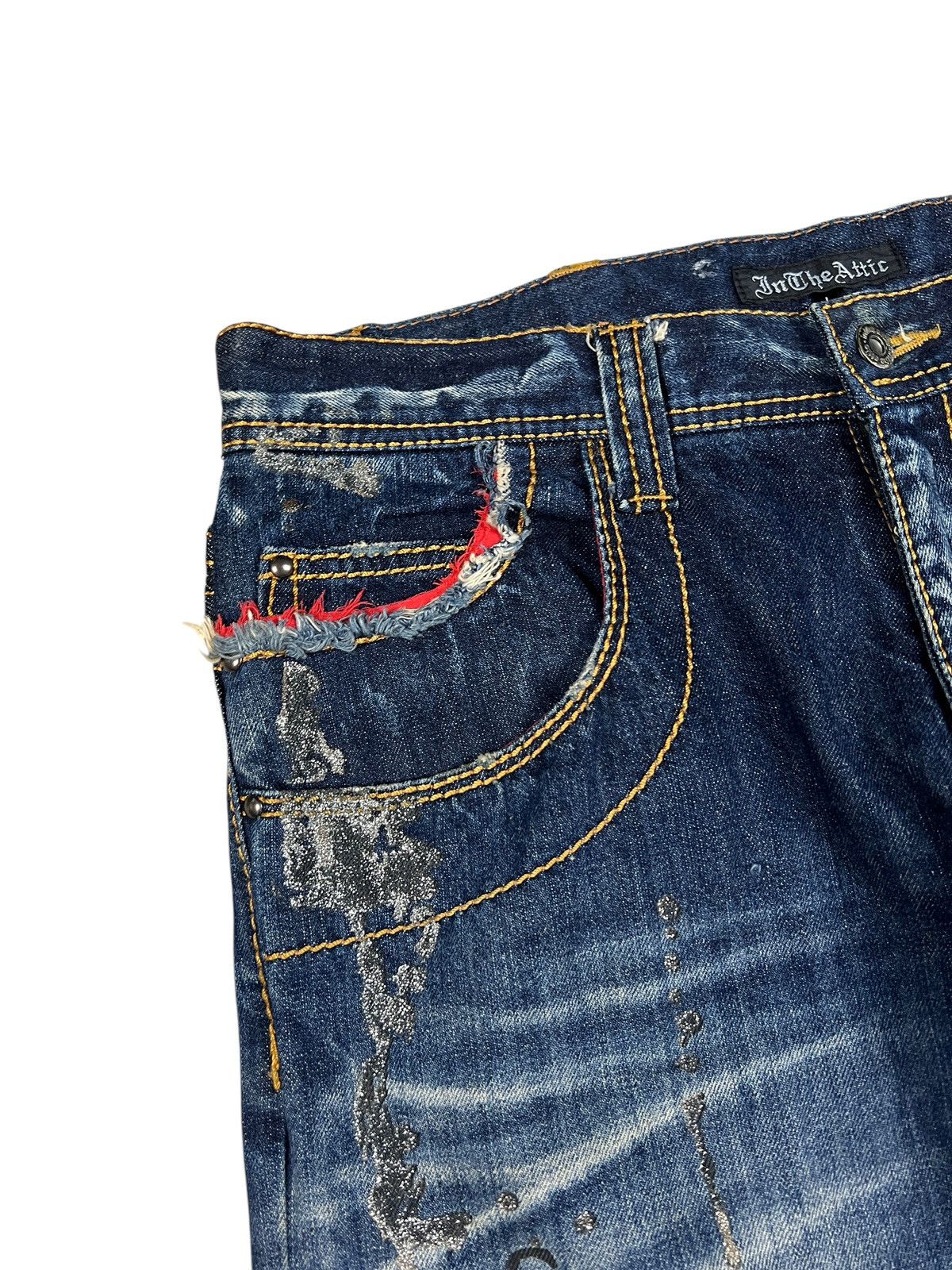 If Six Was Nine In The Attic Poem Denim Size US 34 / EU 50 - 8 Thumbnail