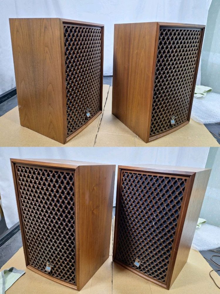 Vintage VINTAGE SANSUI SP-95 10" 2-Way High-Fidelity Speakers Pair Size ONE SIZE - 6 Thumbnail