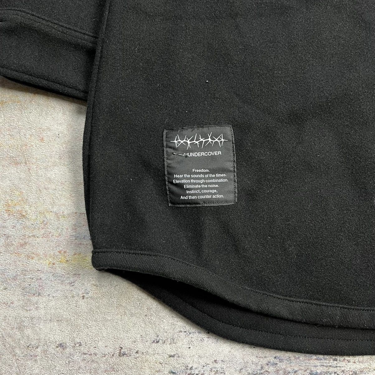 GU × Undercover GU x Undercover wool outer shirt jacket black Size US M / EU 48-50 / 2 - 5 Thumbnail