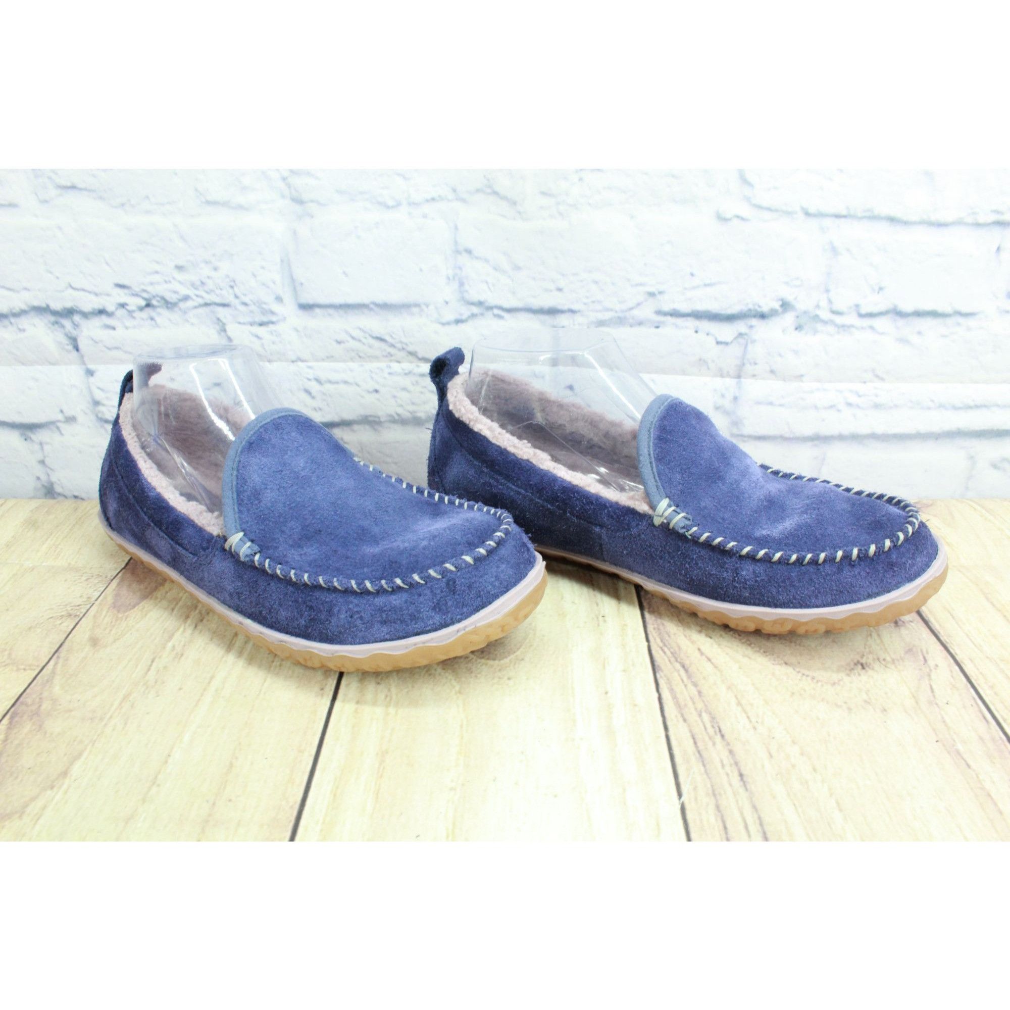 L.L. Bean LL Bean Women's Fleece Lined Mountain Moccasin Slippers Size US 8 / IT 38 - 3 Thumbnail