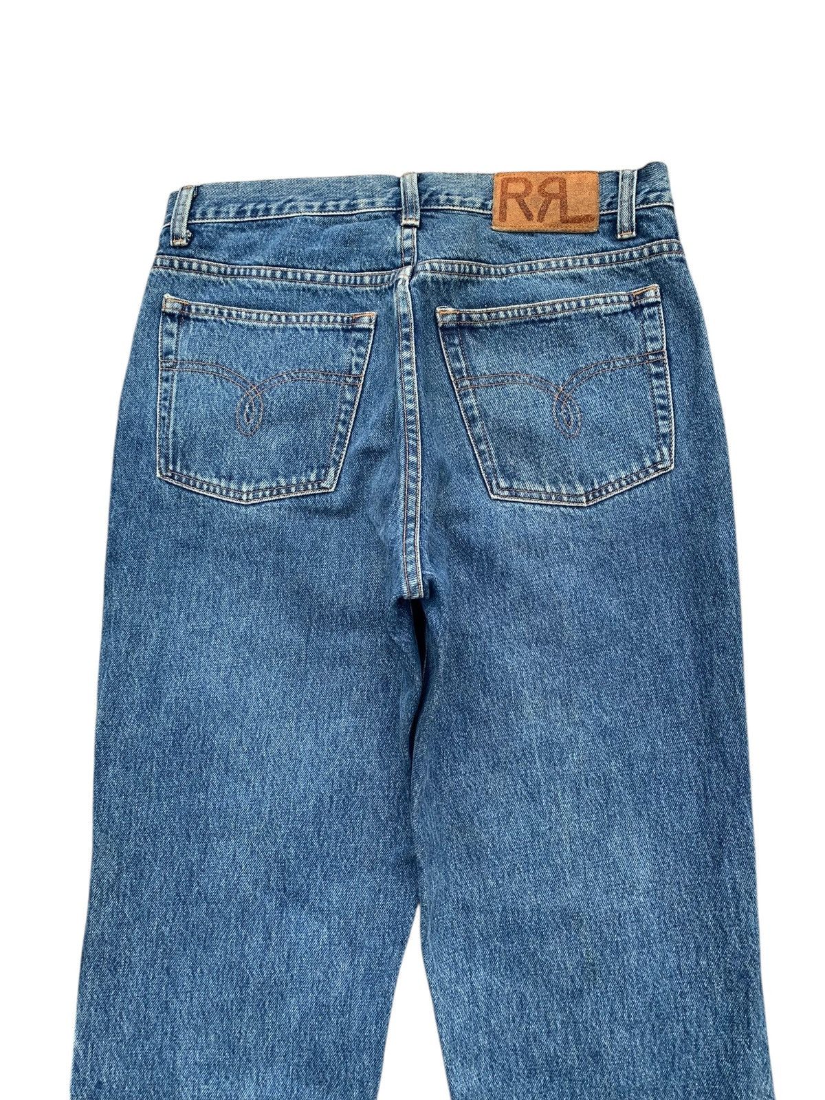 RRL Ralph Lauren VINTAGE RRL RALPH LAUREN MADE IN USA BUTTON FLY DENIM Size US 30 / EU 46 - 9 Thumbnail